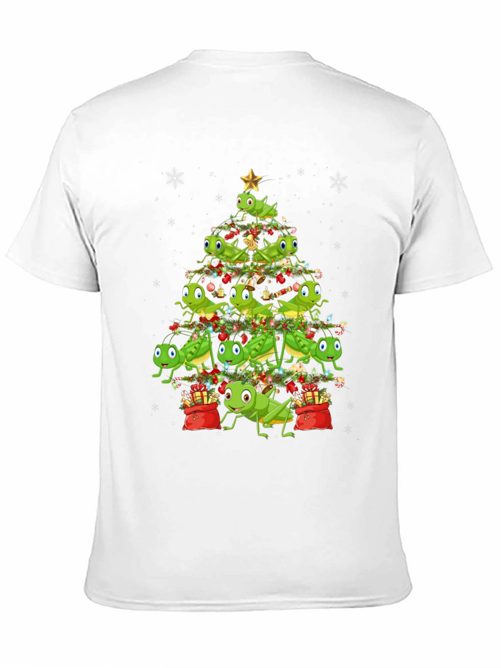 Grasshopper Christmas Tree Graphic Tee