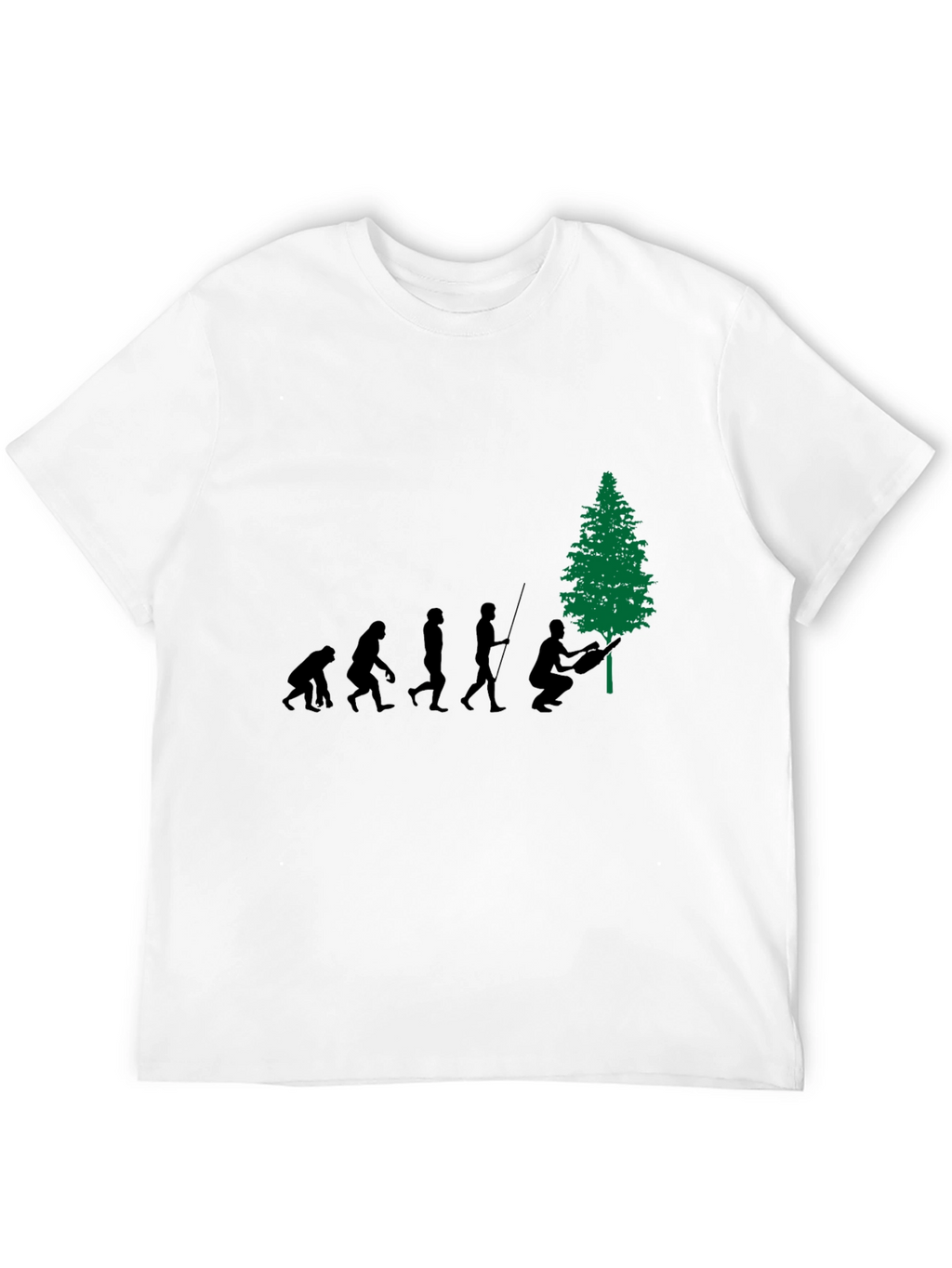 Evolution Tree Cutter T-Shirt