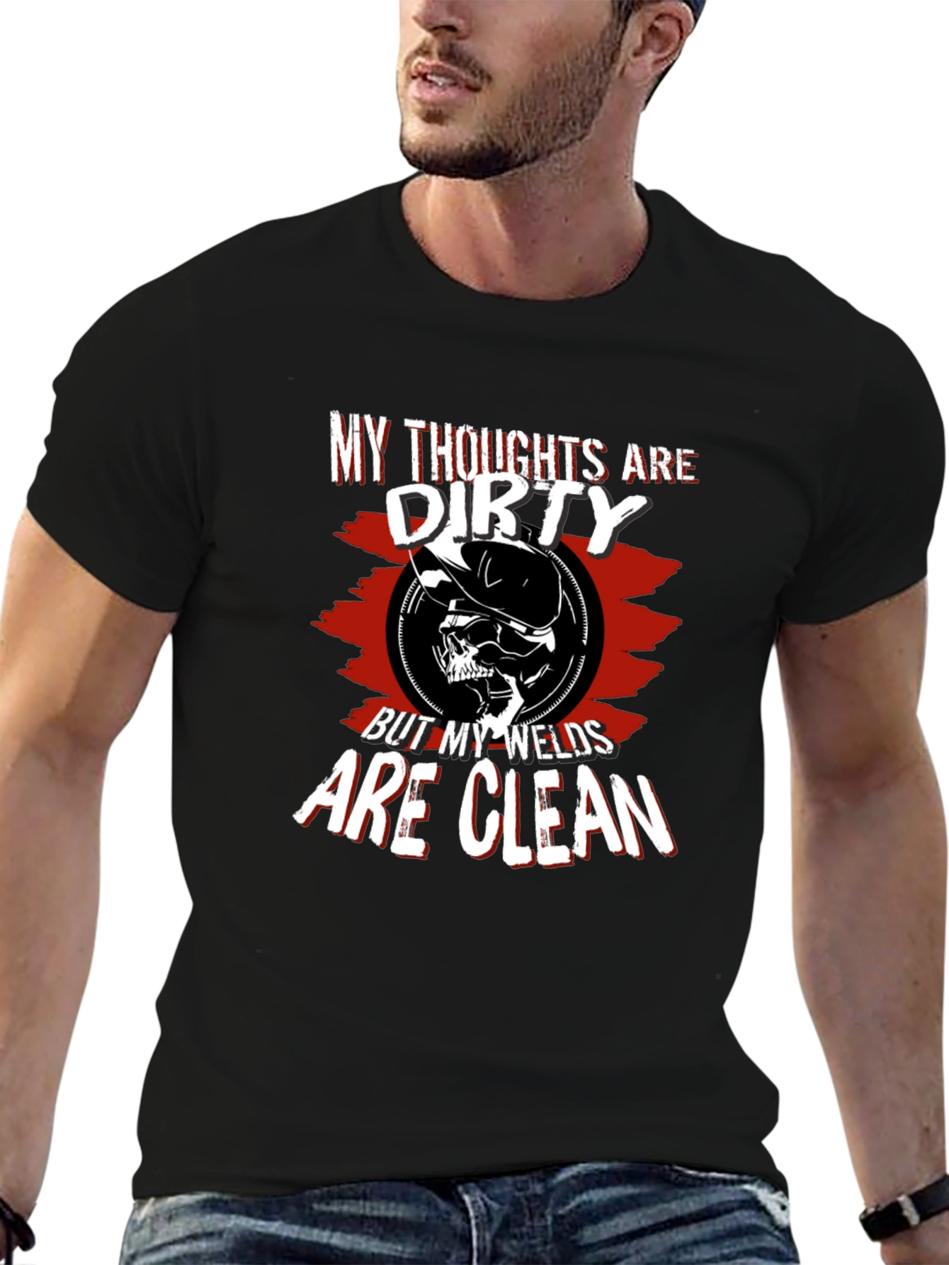 My Thoughts are Dirty Welder T-Shirt