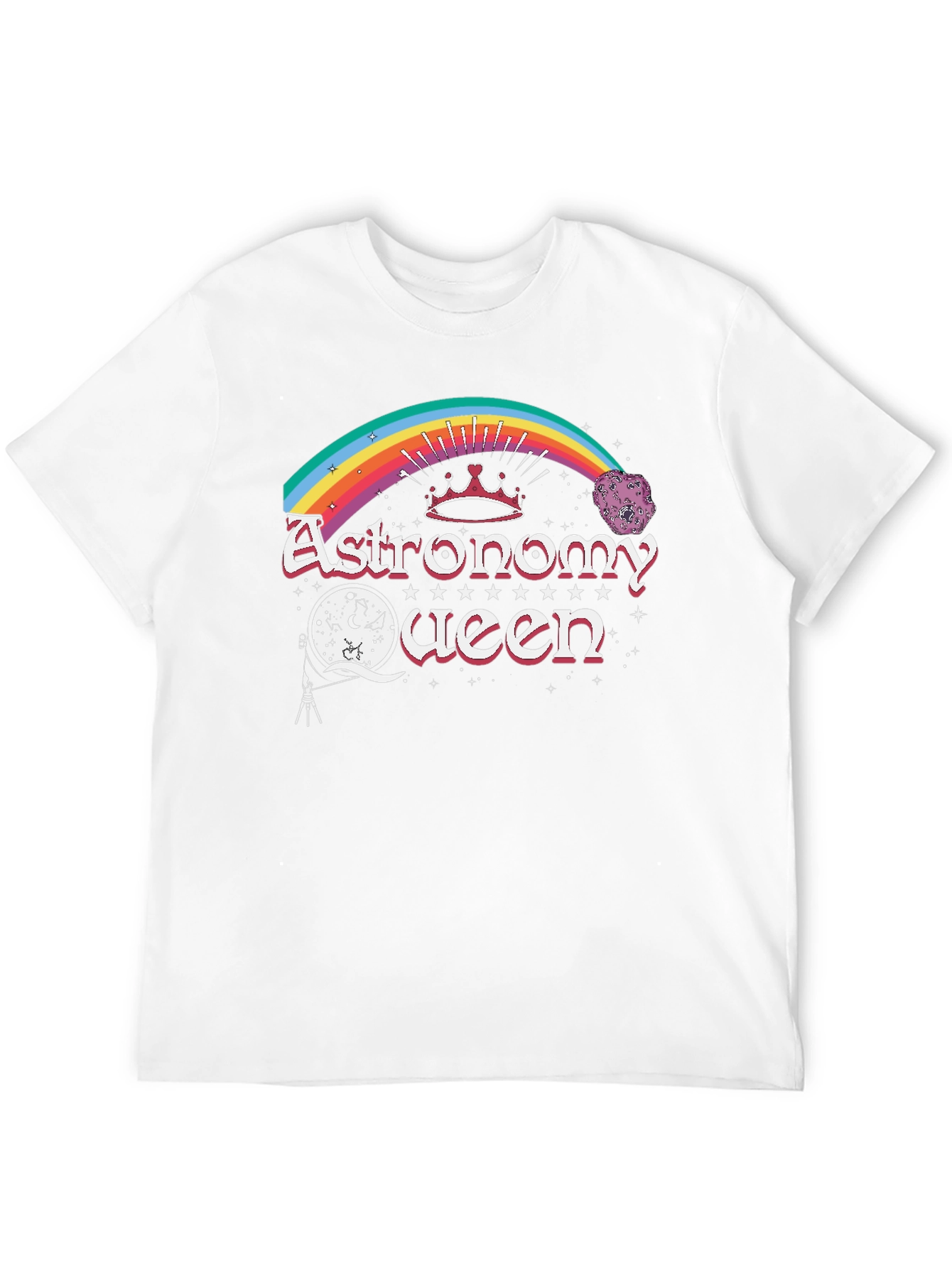 Astronomy Queen Black T-Shirt