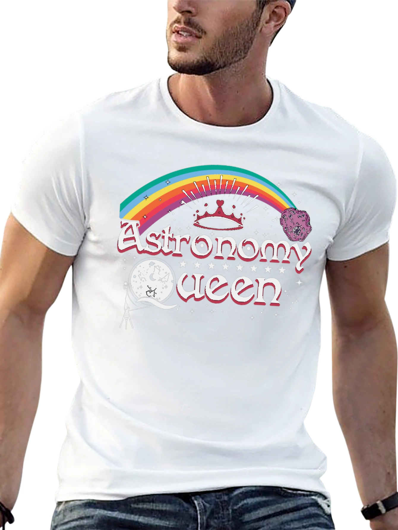 Astronomy Queen Black T-Shirt