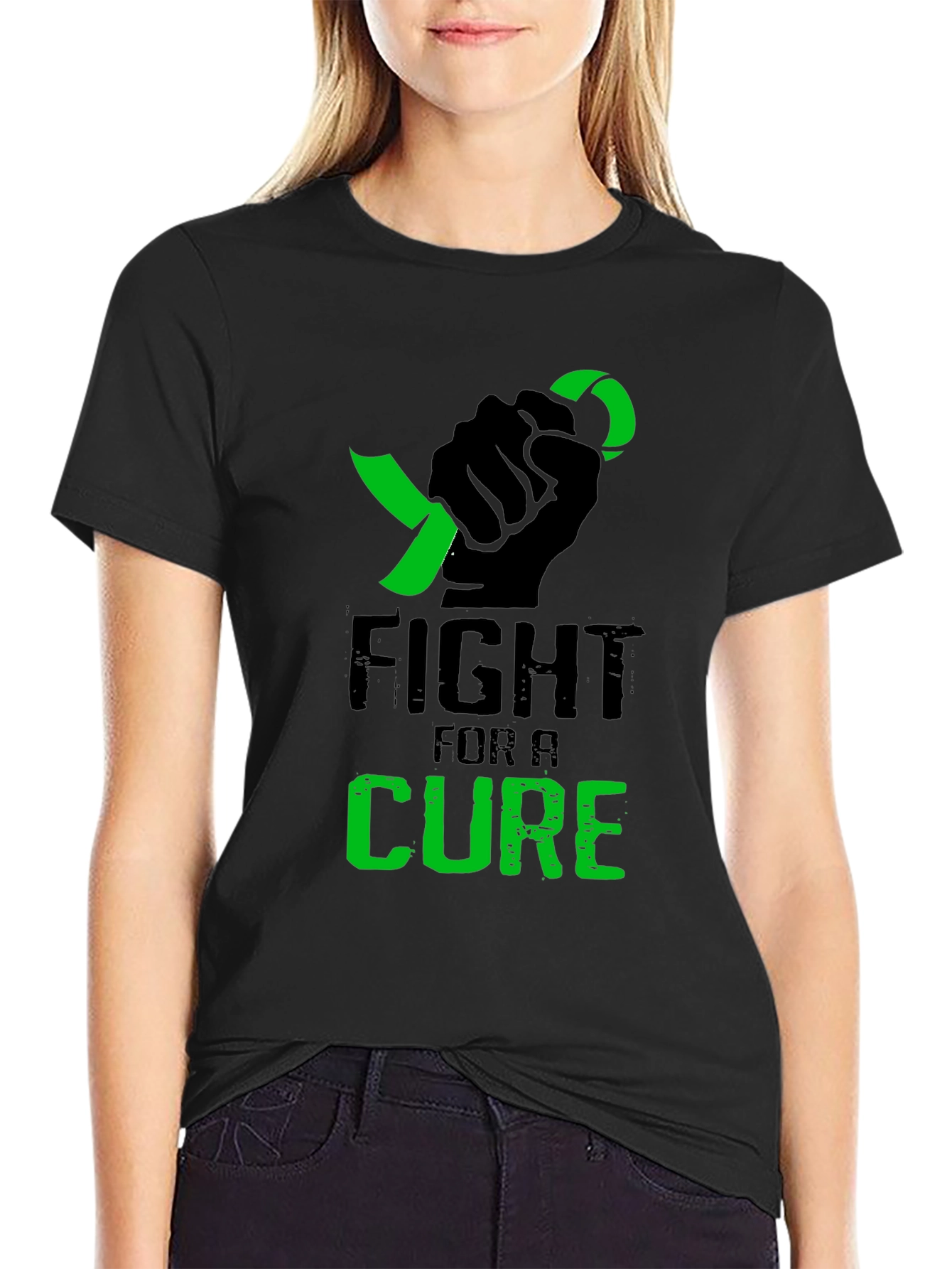 Fight for a Cure Graphic T-Shirt