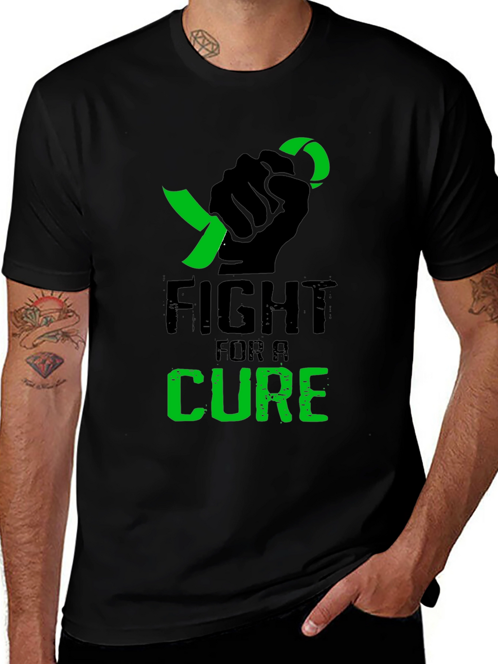 Fight for a Cure Graphic T-Shirt