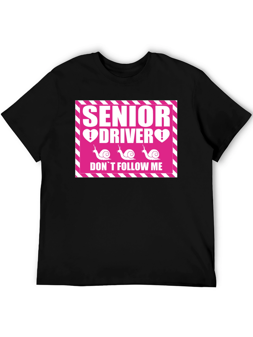 Senior Driver Dont Follow Me T-Shirt