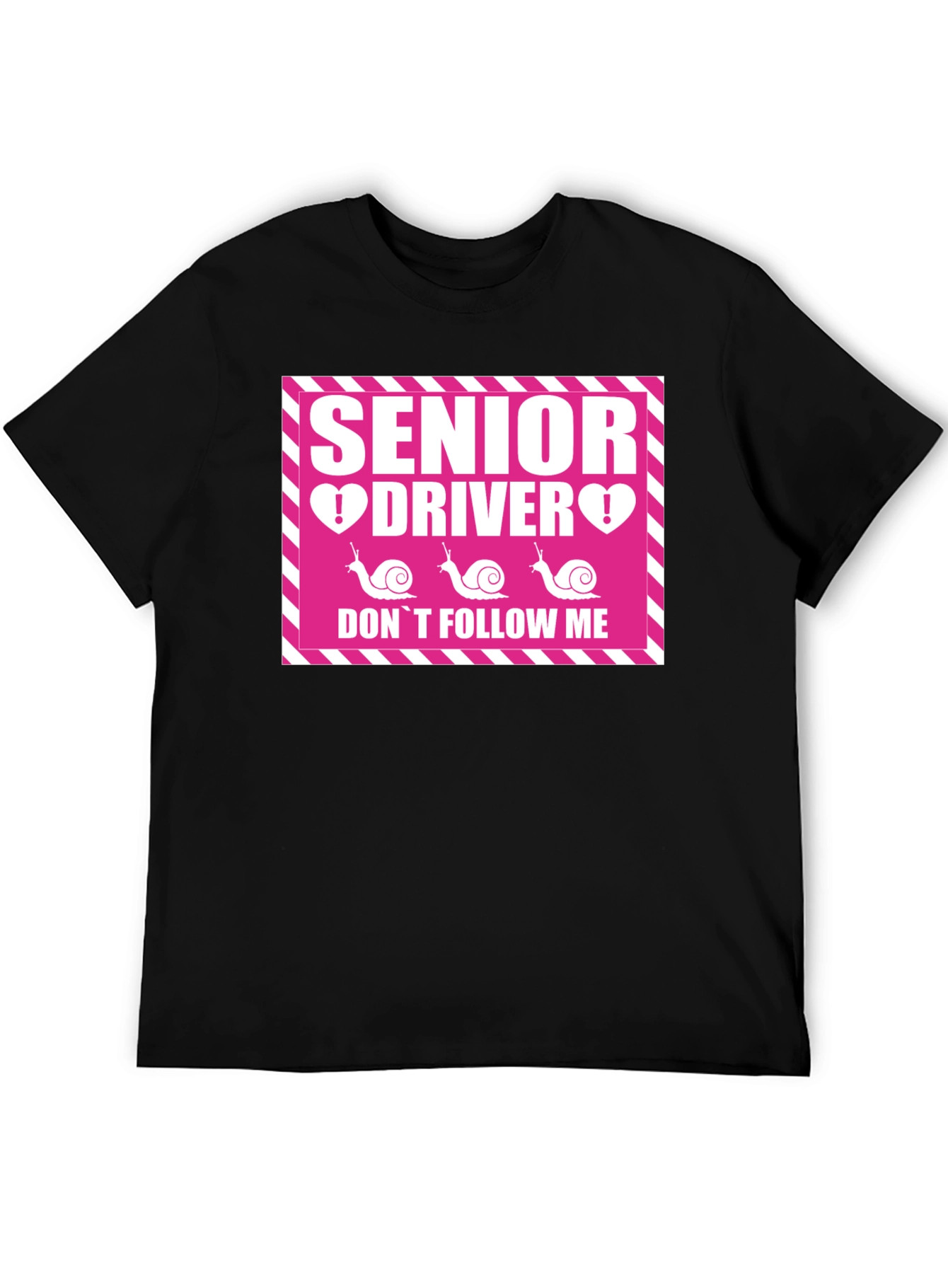 Senior Driver Dont Follow Me T-Shirt