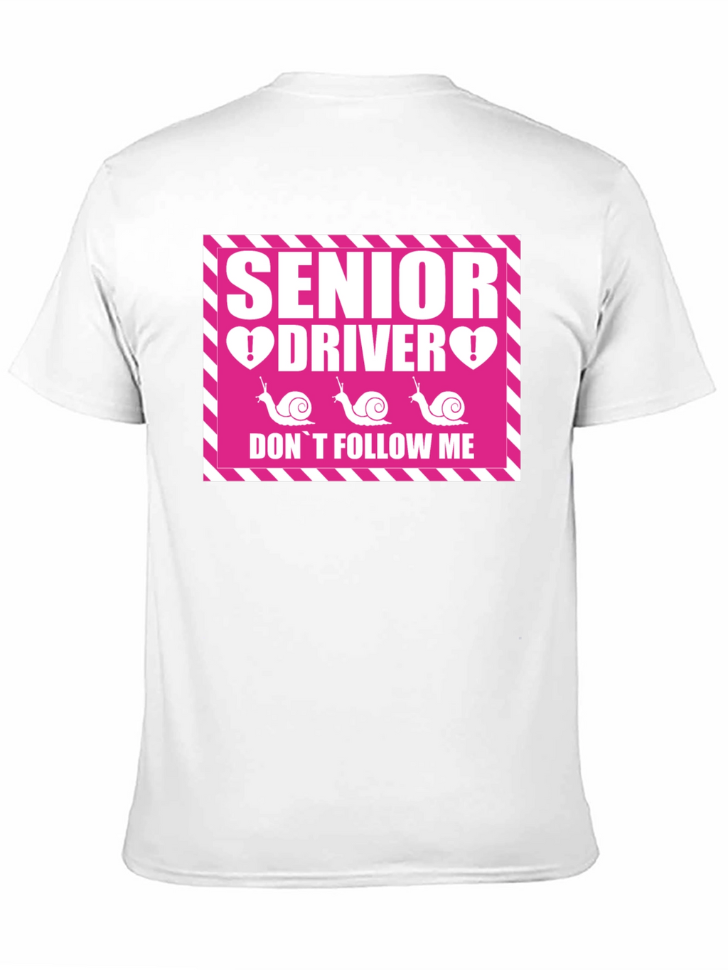 Senior Driver Dont Follow Me T-Shirt