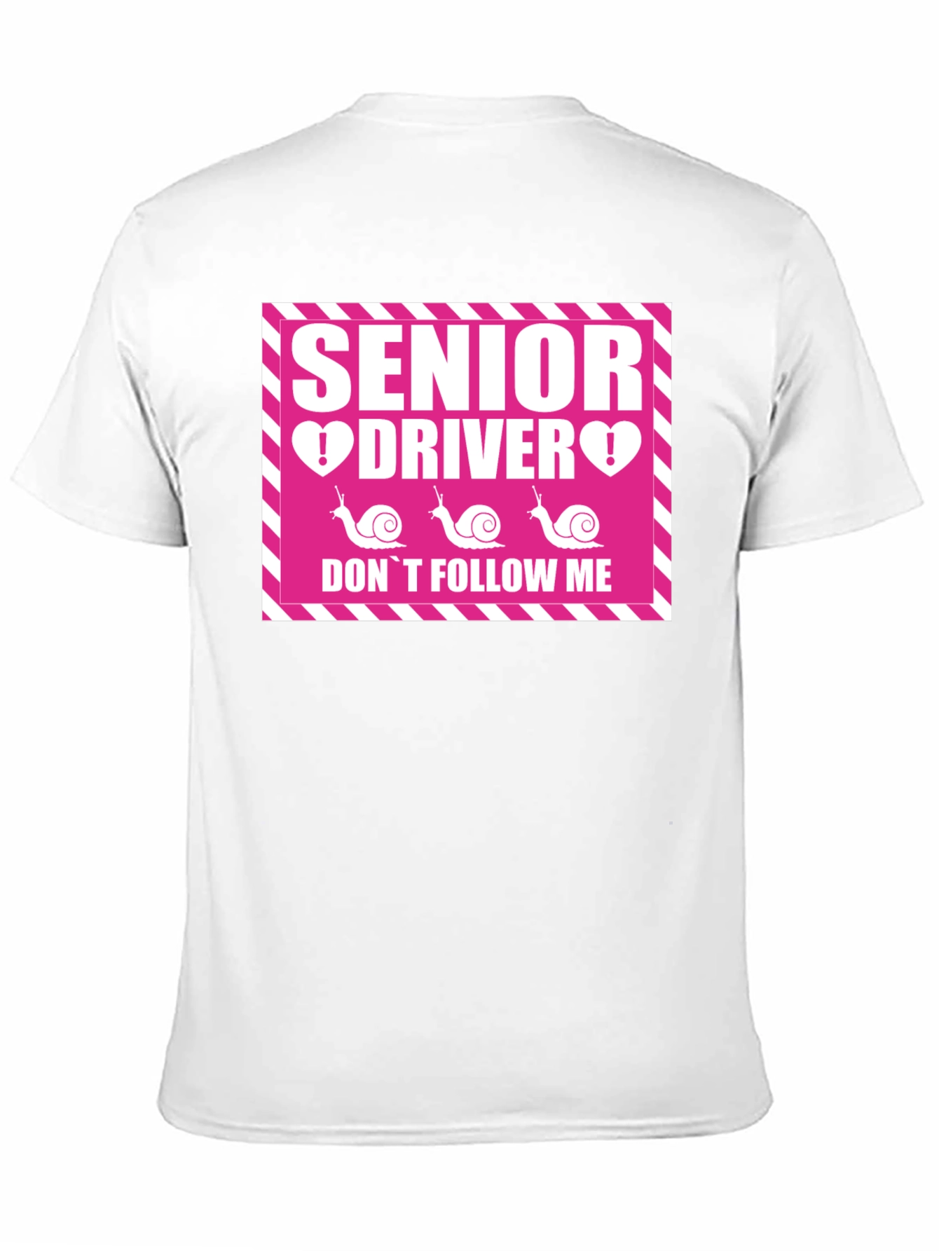 Senior Driver Dont Follow Me T-Shirt