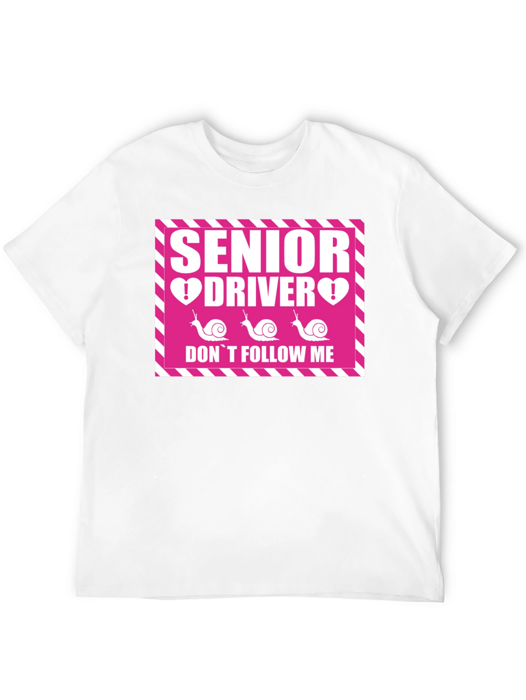 Senior Driver Dont Follow Me T-Shirt