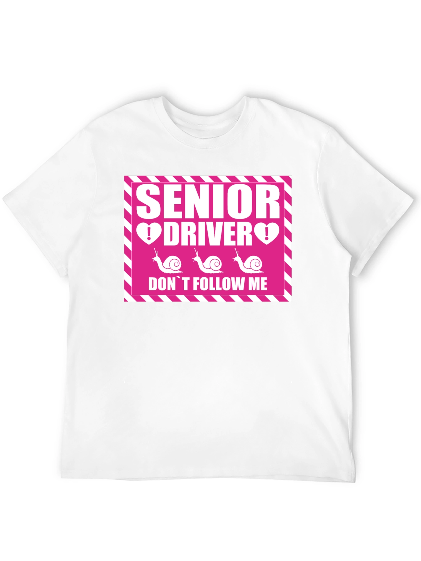 Senior Driver Dont Follow Me T-Shirt