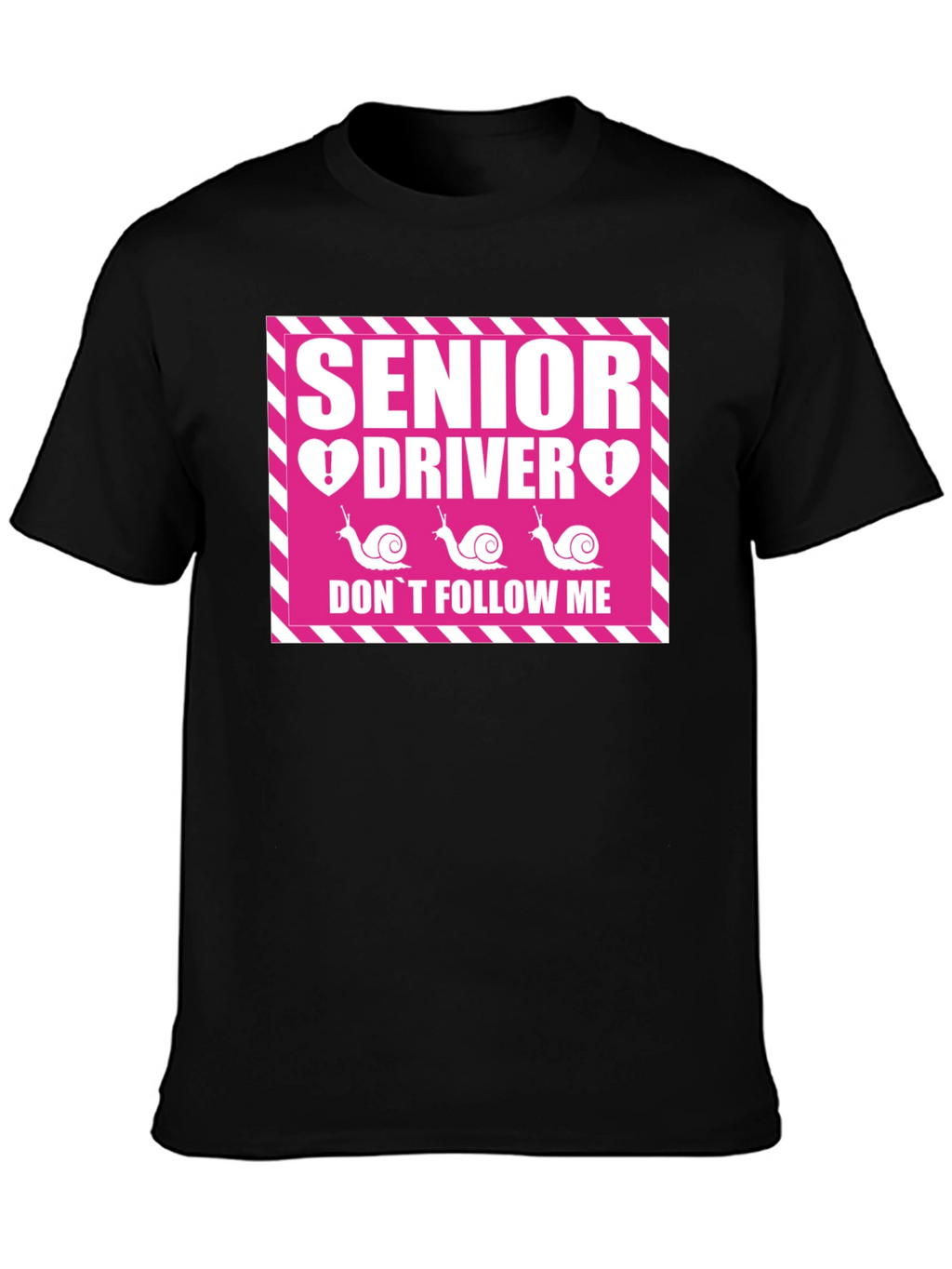 Senior Driver Dont Follow Me T-Shirt
