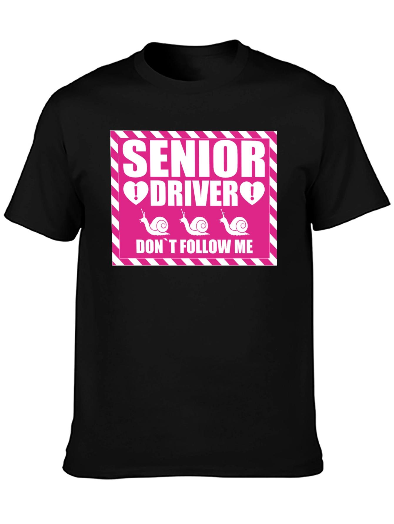 Senior Driver Dont Follow Me T-Shirt