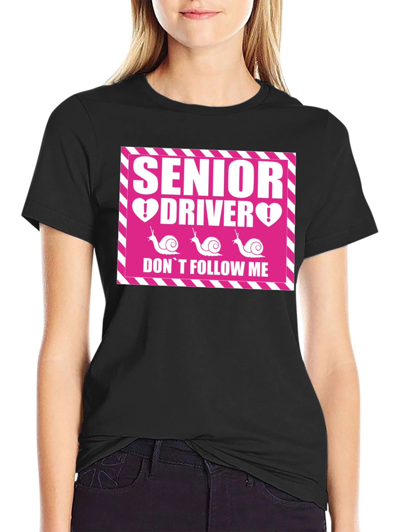 Senior Driver Dont Follow Me T-Shirt