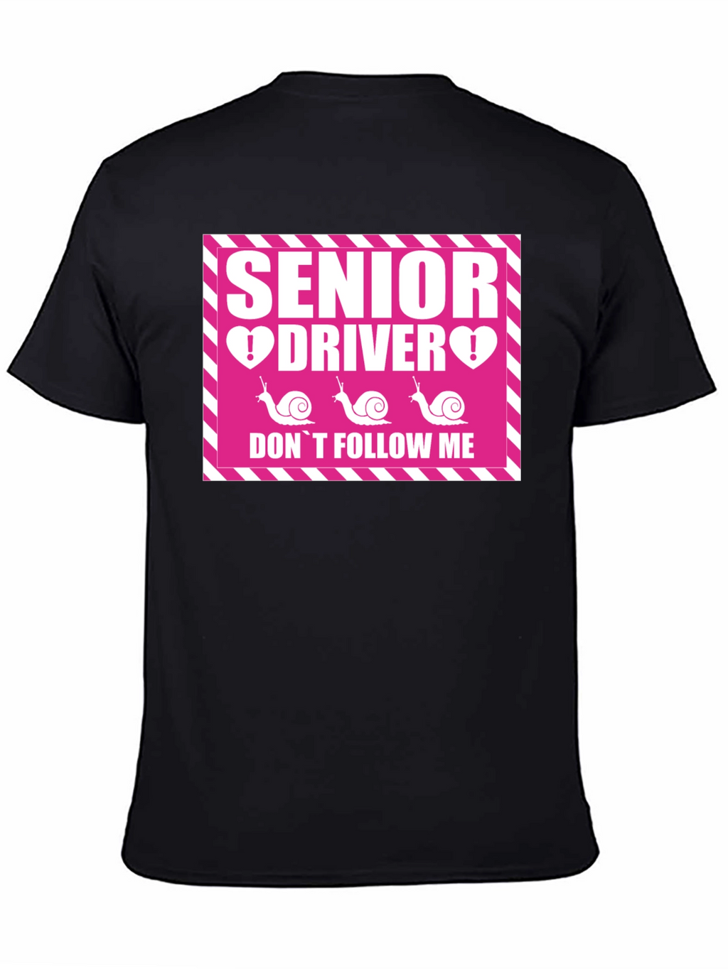 Senior Driver Dont Follow Me T-Shirt