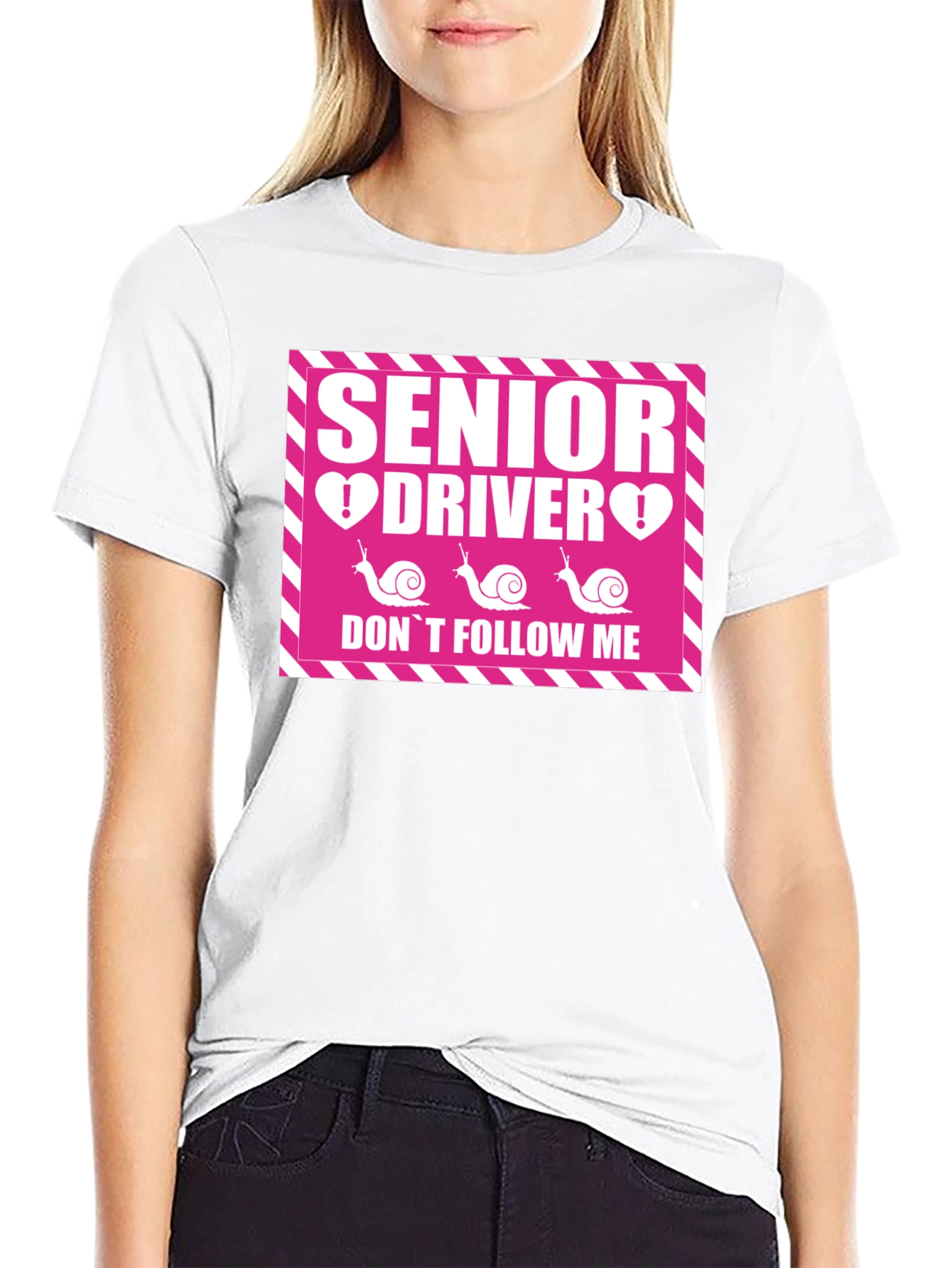 Senior Driver Dont Follow Me T-Shirt