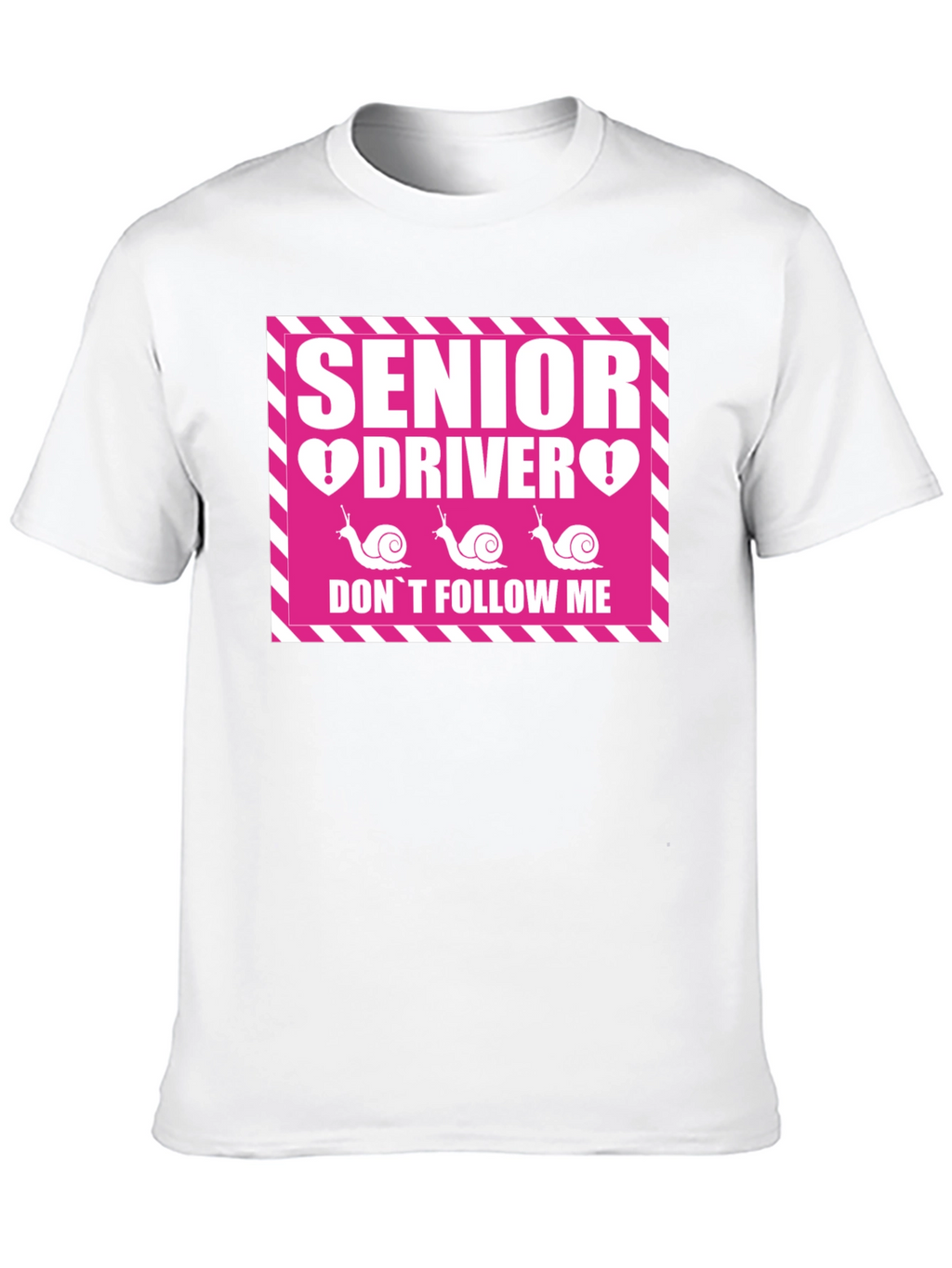 Senior Driver Dont Follow Me T-Shirt