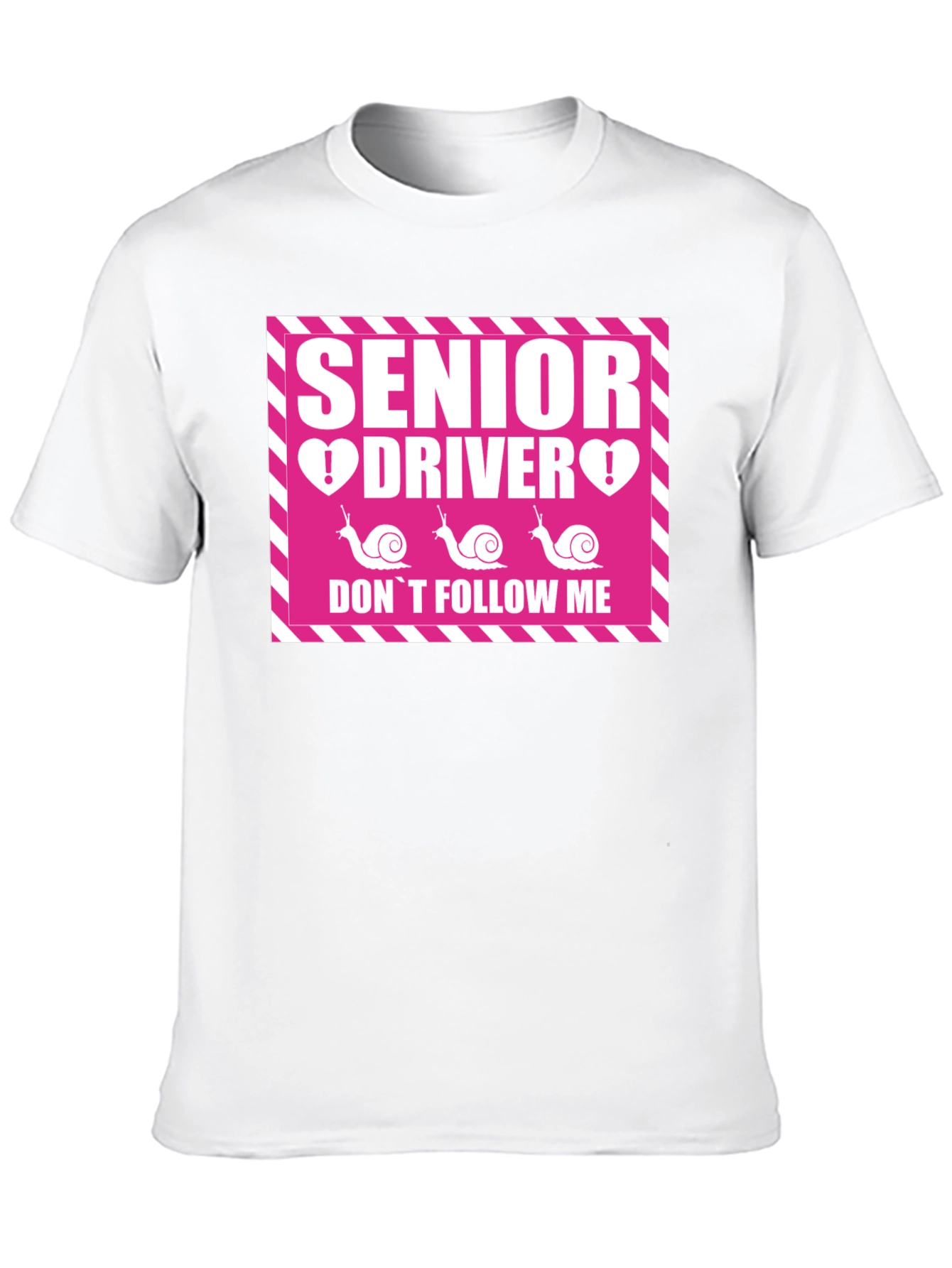 Senior Driver Dont Follow Me T-Shirt