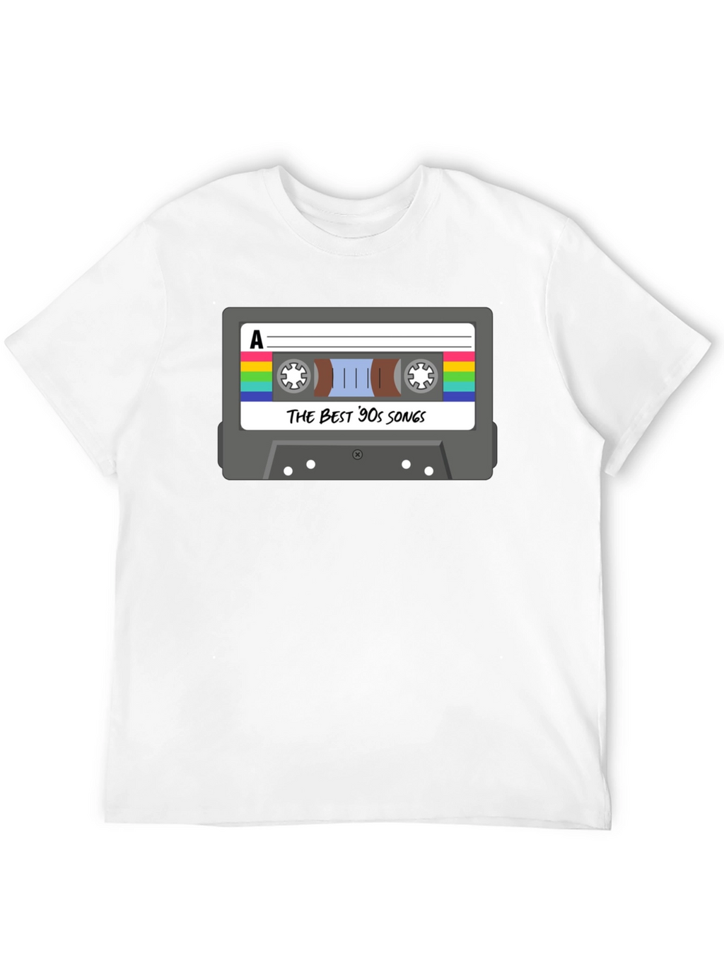 Retro 90s Music Cassette T-Shirt