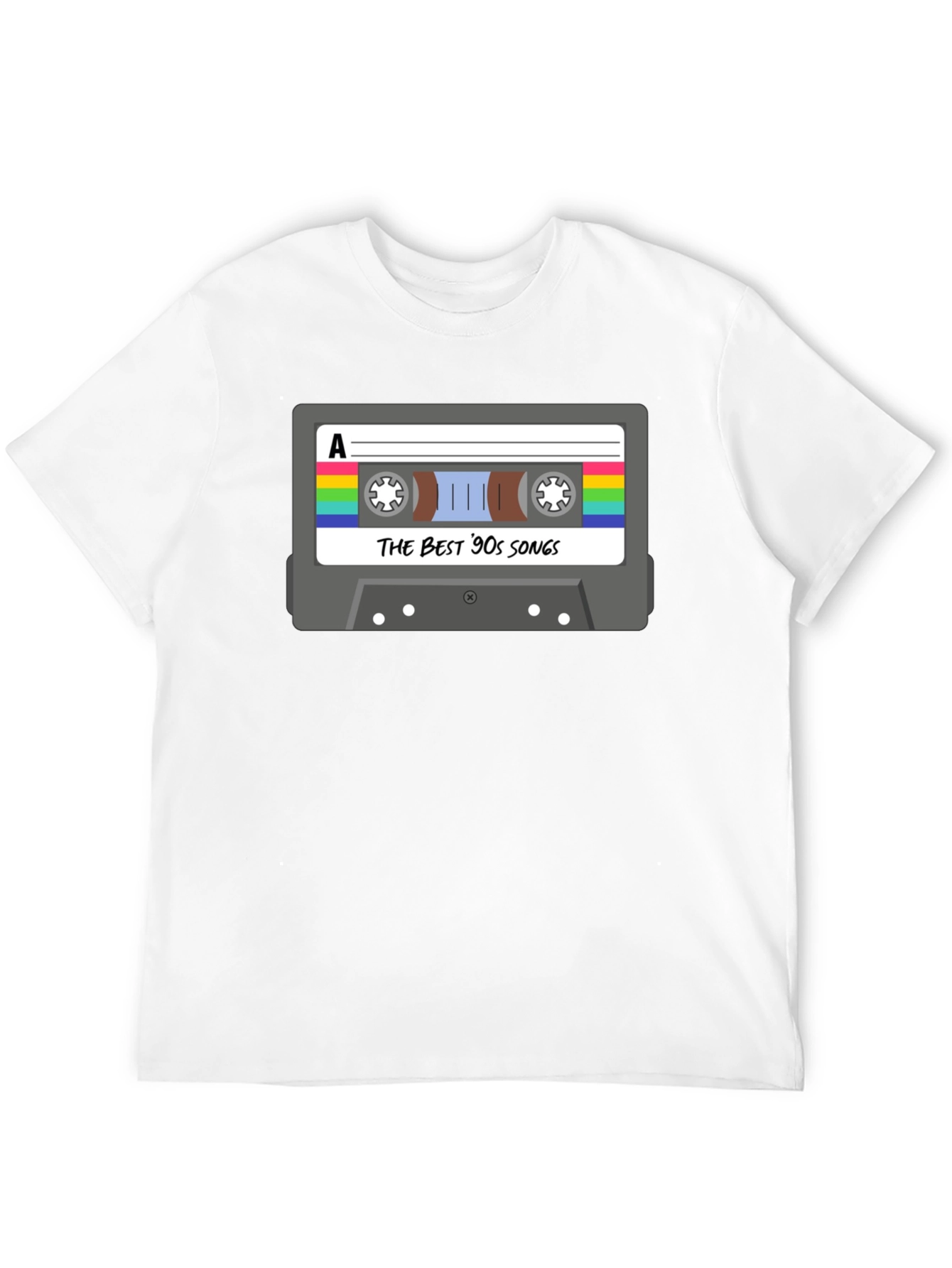 Retro 90s Music Cassette T-Shirt