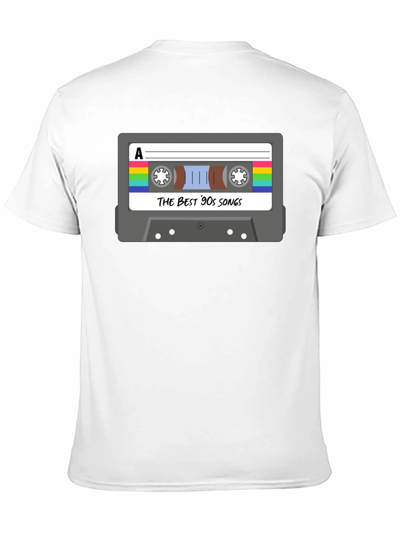 Retro 90s Music Cassette T-Shirt