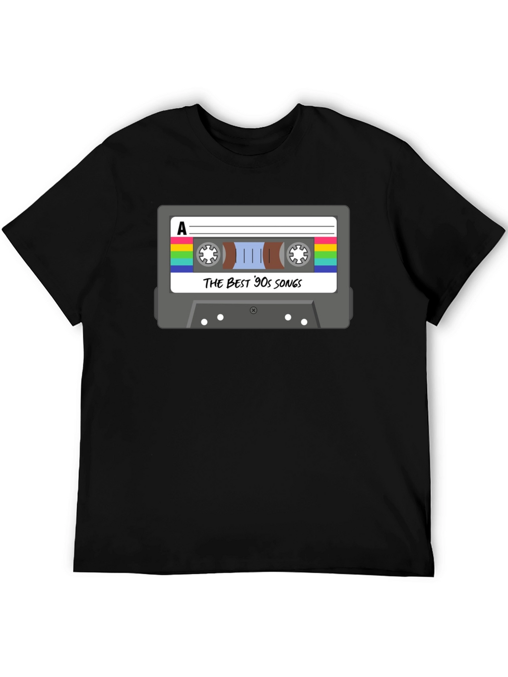 Retro 90s Music Cassette T-Shirt