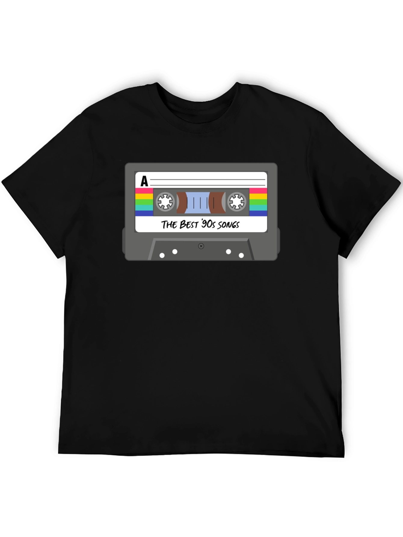 Retro 90s Music Cassette T-Shirt