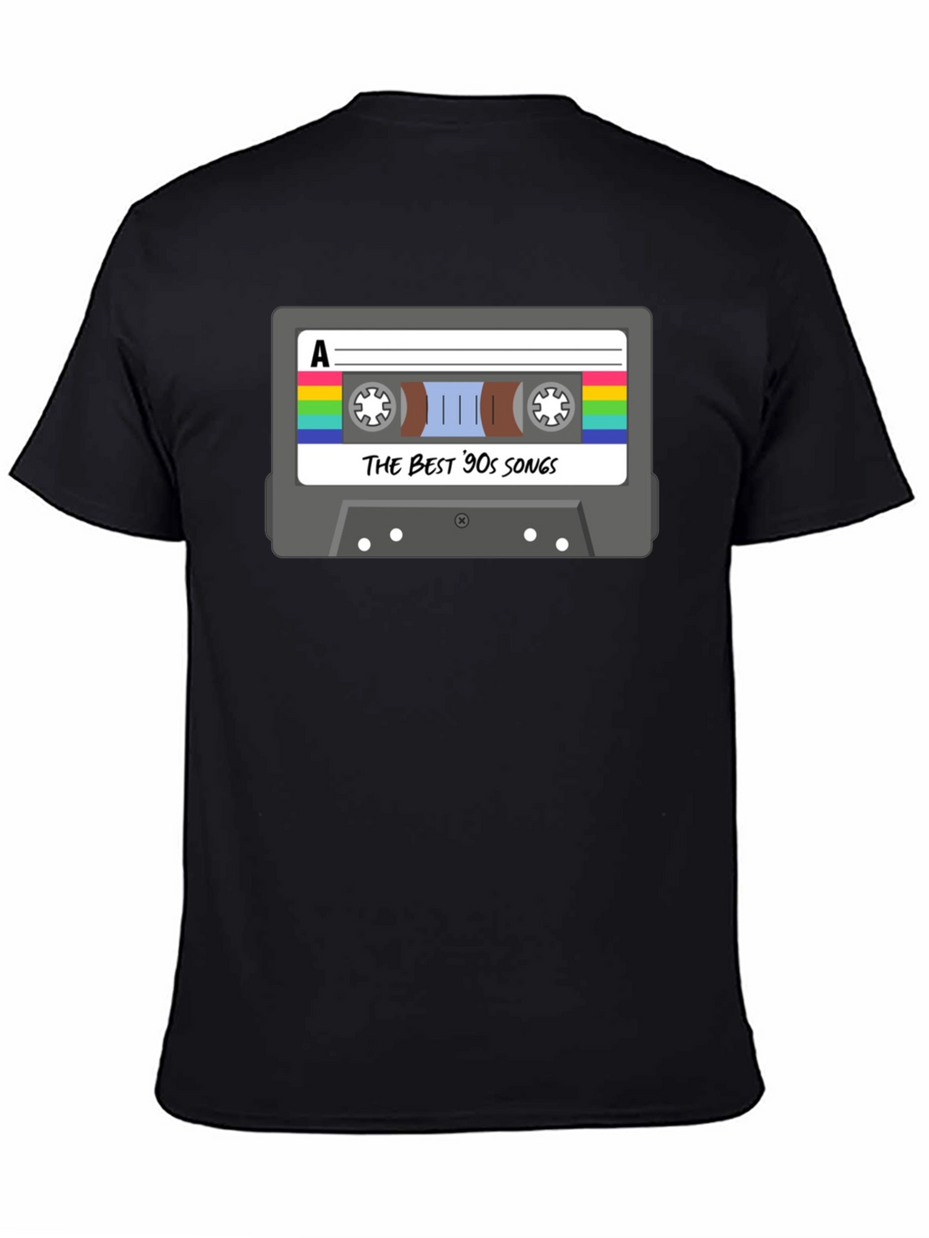 Retro 90s Music Cassette T-Shirt