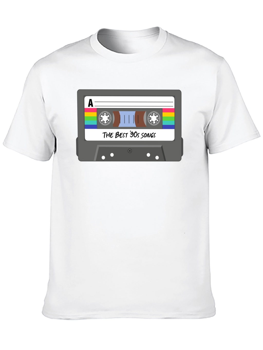 Retro 90s Music Cassette T-Shirt