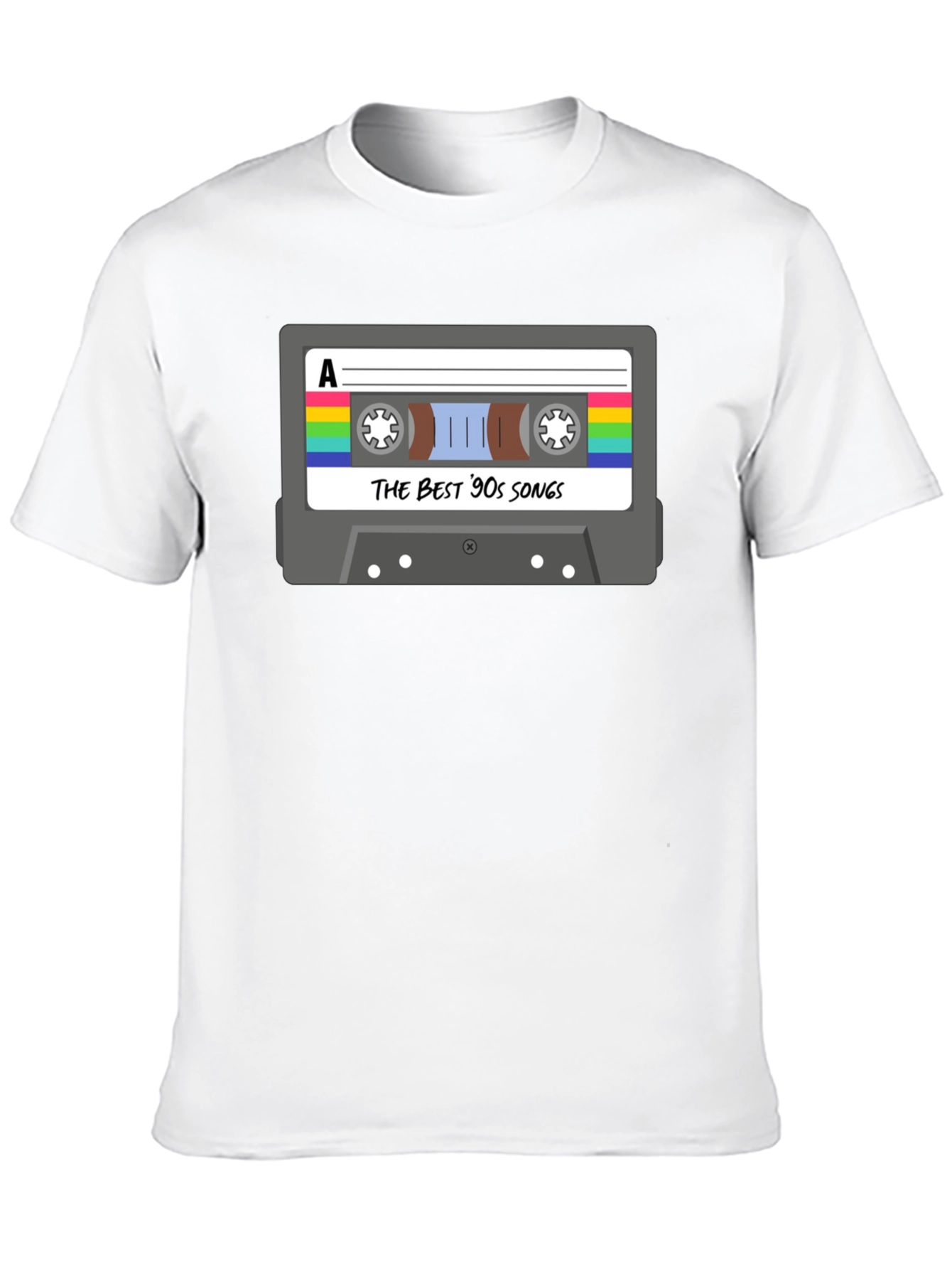 Retro 90s Music Cassette T-Shirt