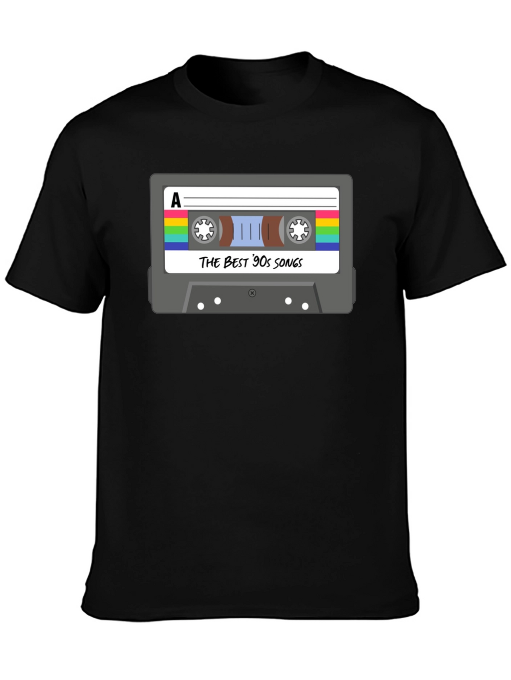 Retro 90s Music Cassette T-Shirt