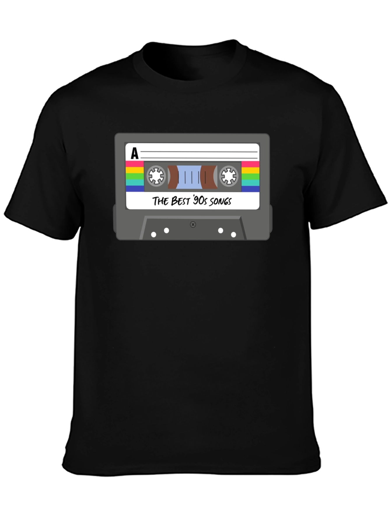 Retro 90s Music Cassette T-Shirt