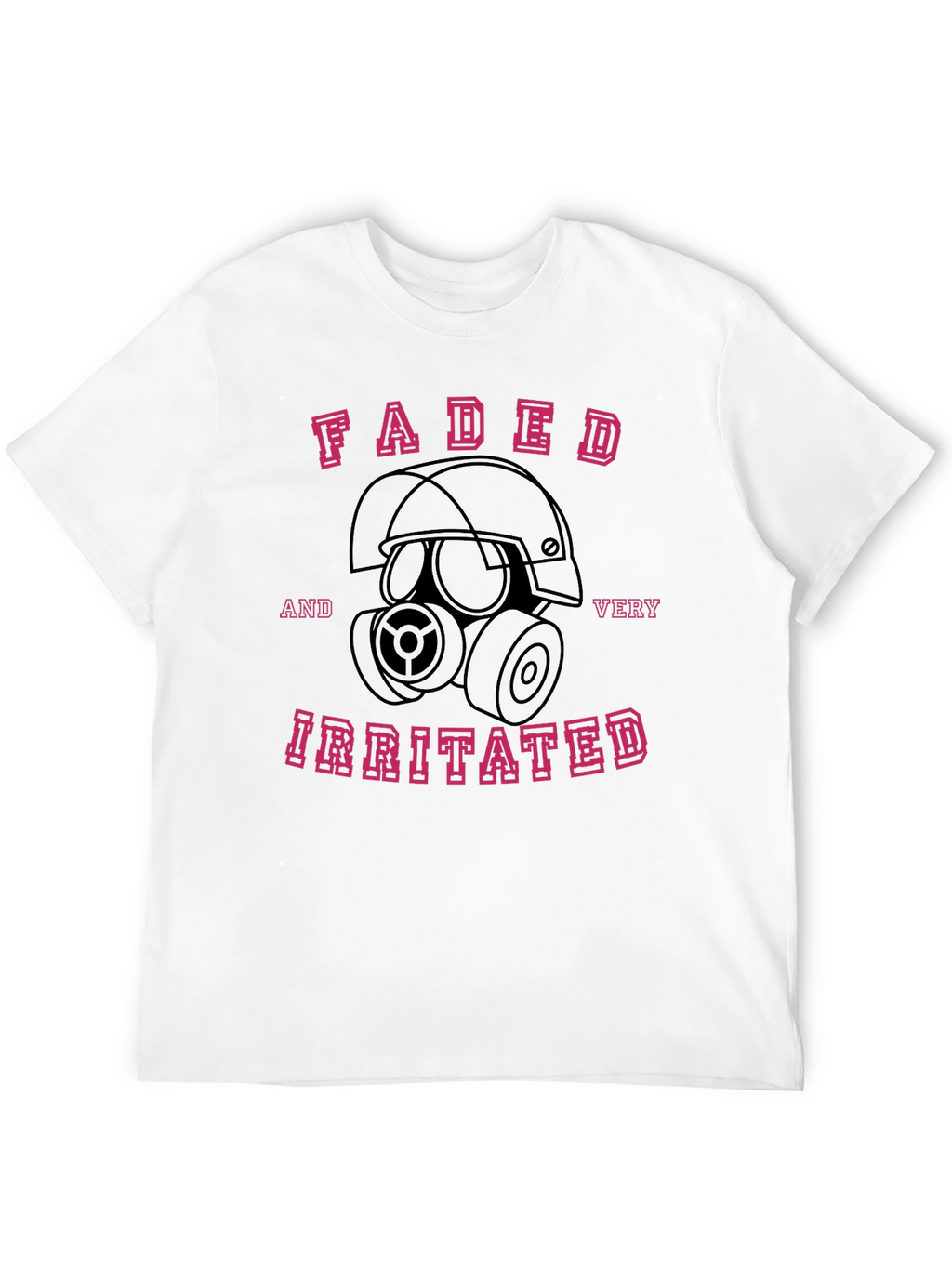 Faded and Irritated Graphic T-Shirt