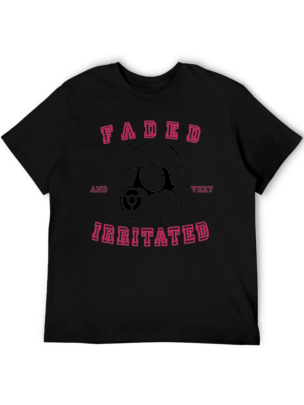 Faded and Irritated Graphic T-Shirt
