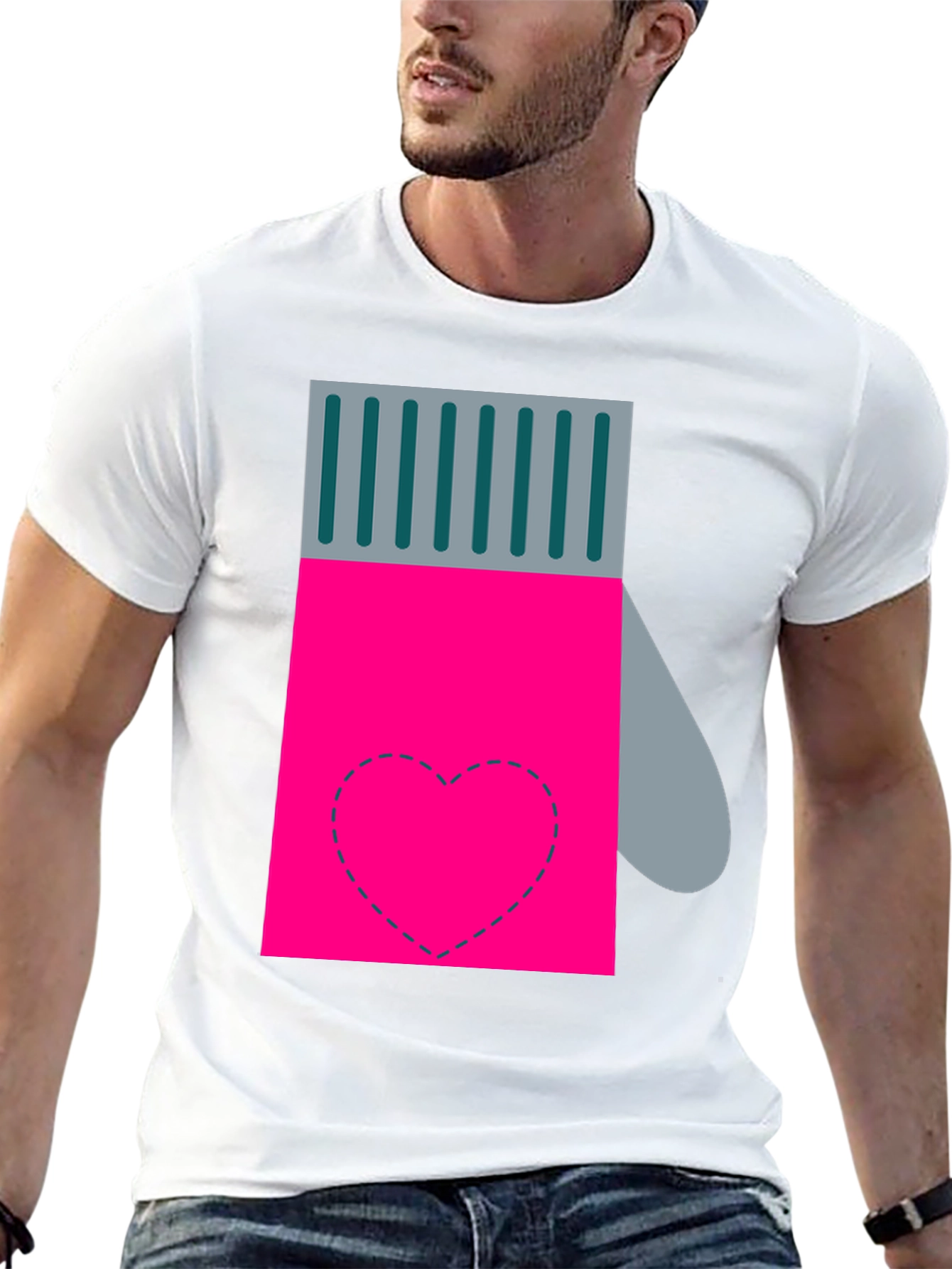 Mitten Heart Graphic Tee