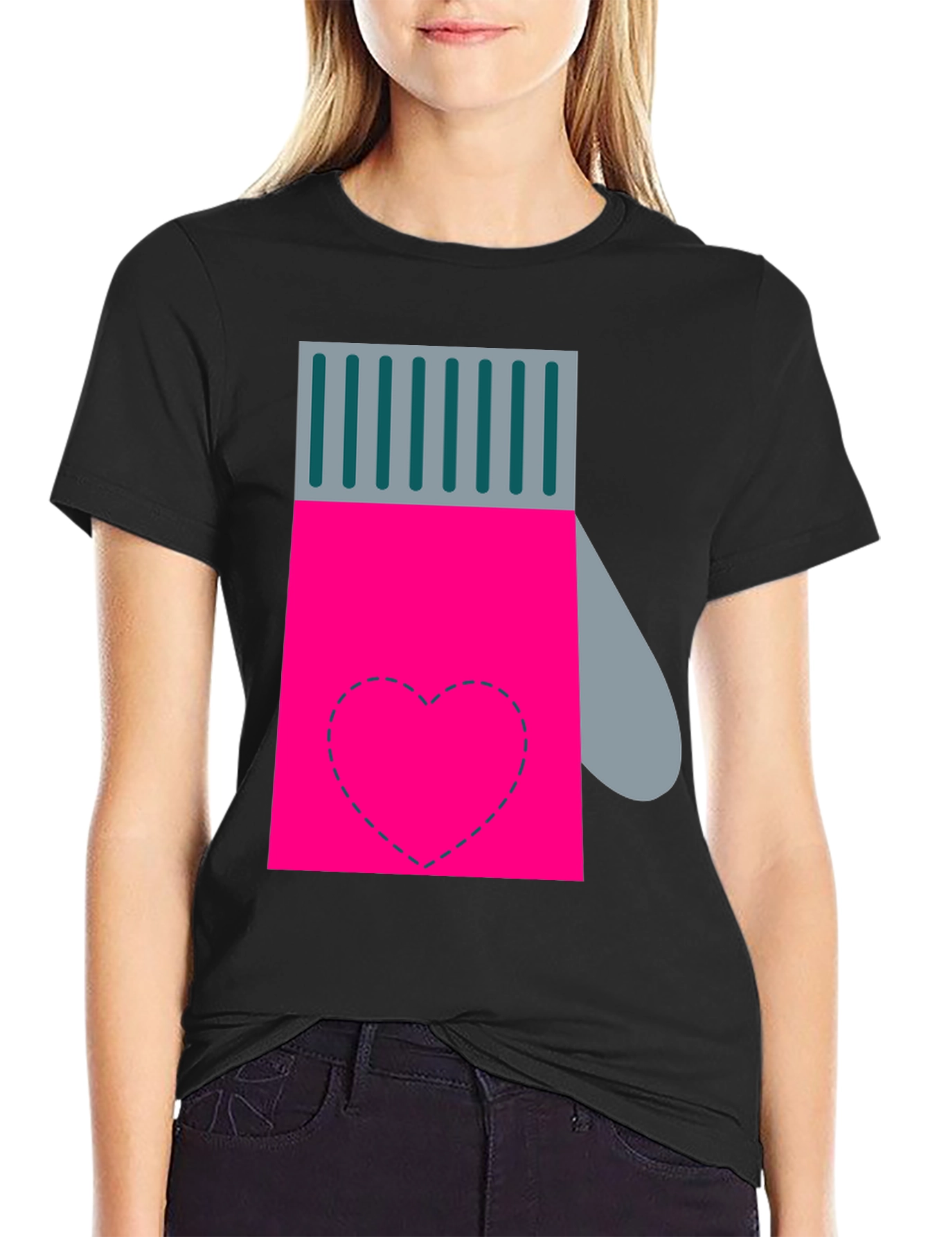 Mitten Heart Graphic Tee