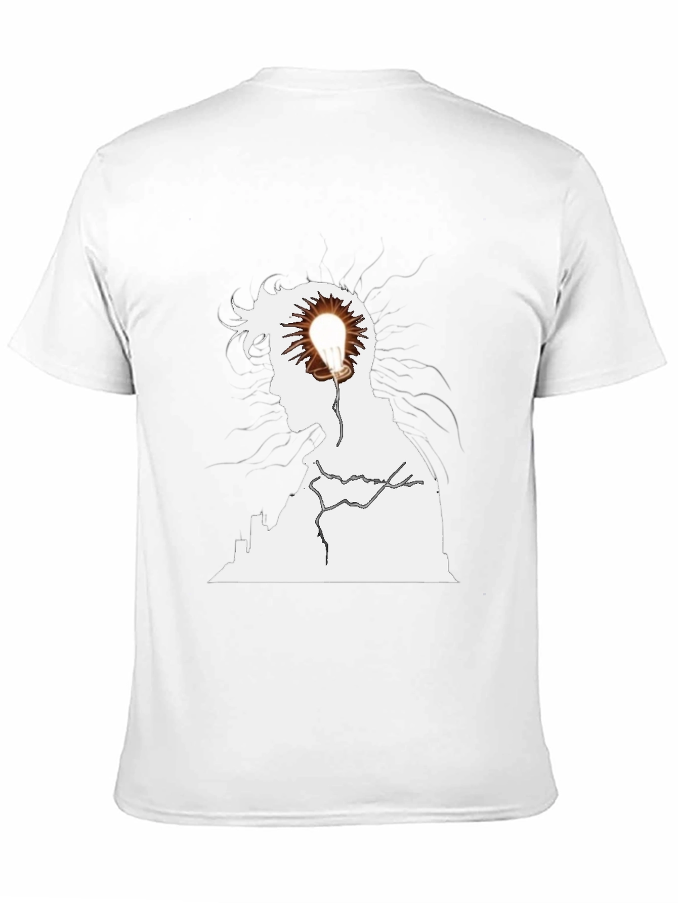Creative Light Bulb Mind T-Shirt
