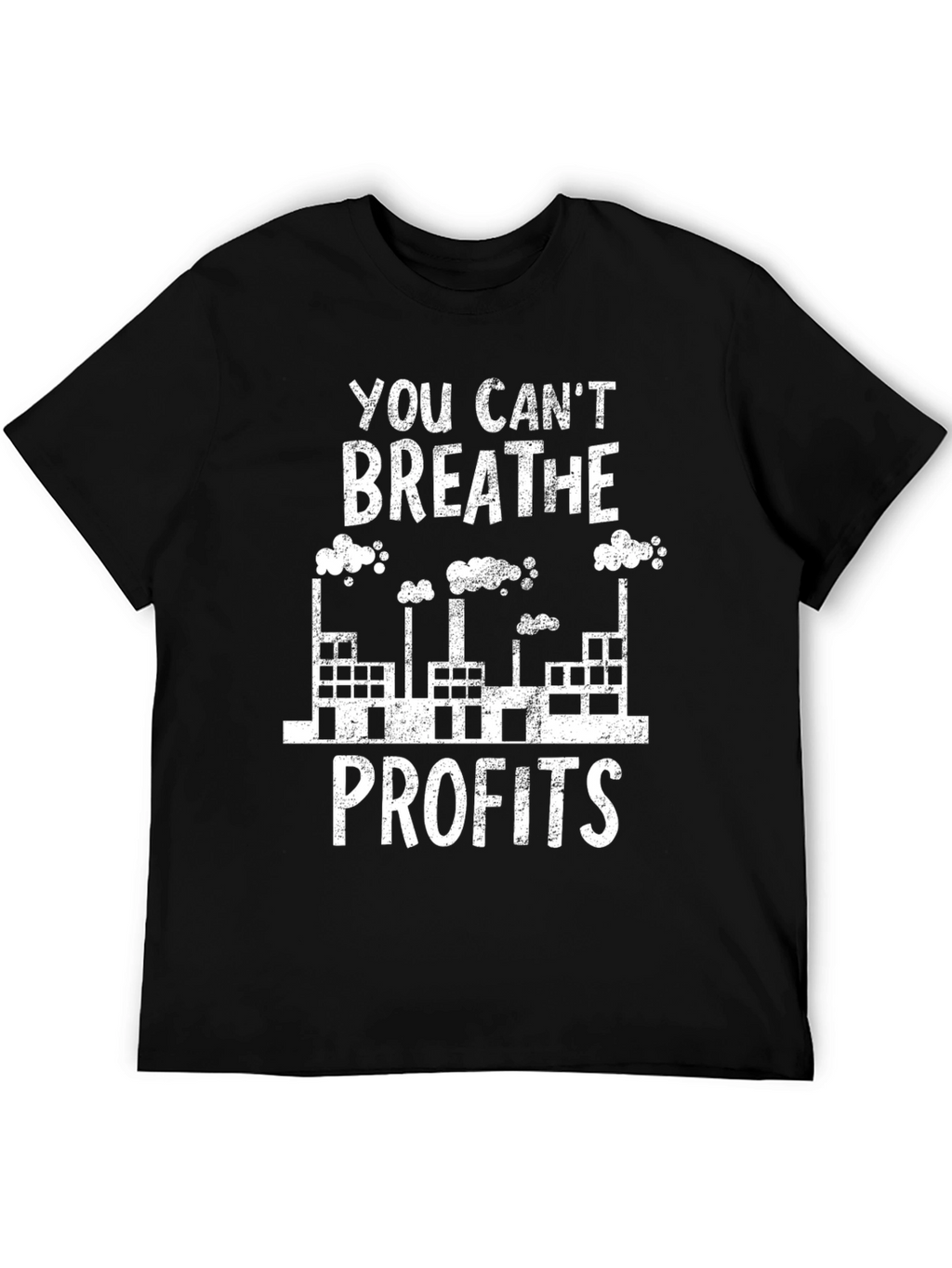 You Cant Breathe Profits Graphic Tee