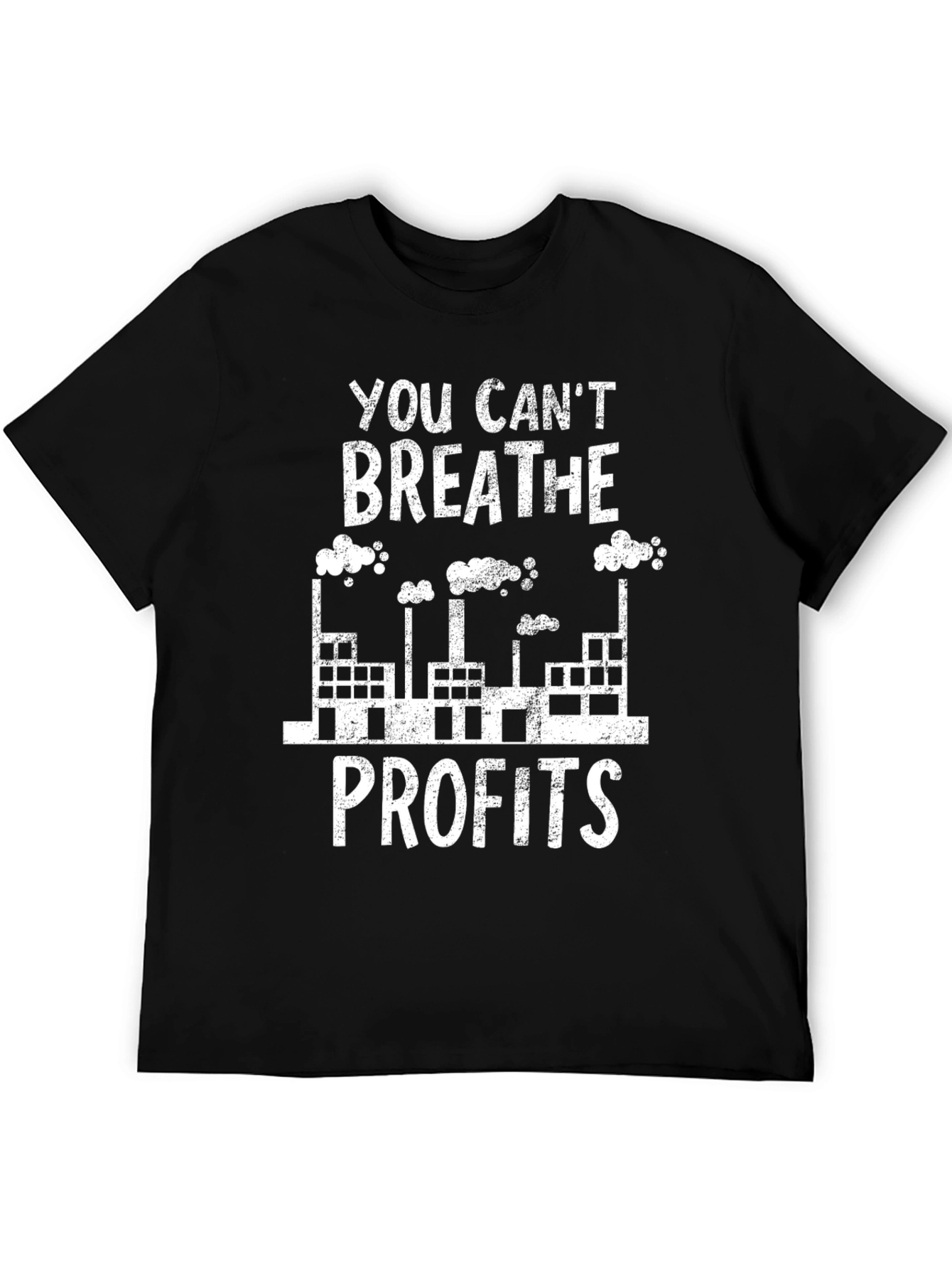 You Cant Breathe Profits Graphic Tee