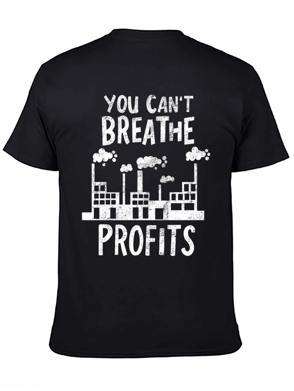 You Cant Breathe Profits Graphic Tee