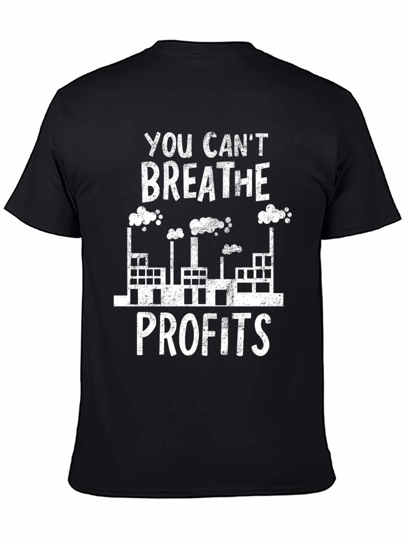 You Cant Breathe Profits Graphic Tee