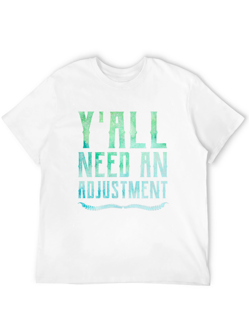 Yall Need An Adjustment Black Graphic Tee