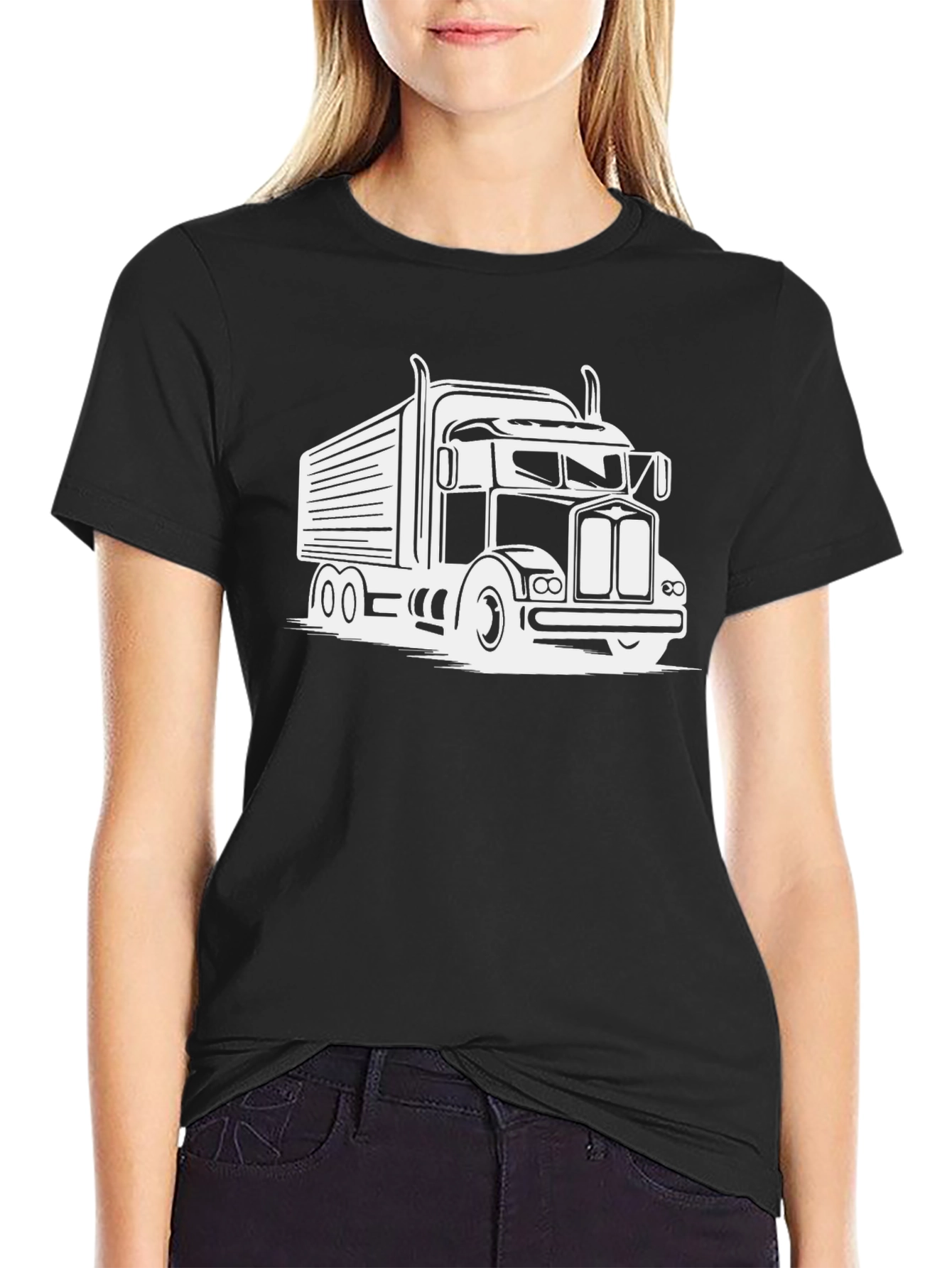 Truck Graphic Tee - Black