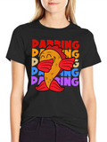 Dabbing Fish Graphic Tee - Fun Unique Trendy