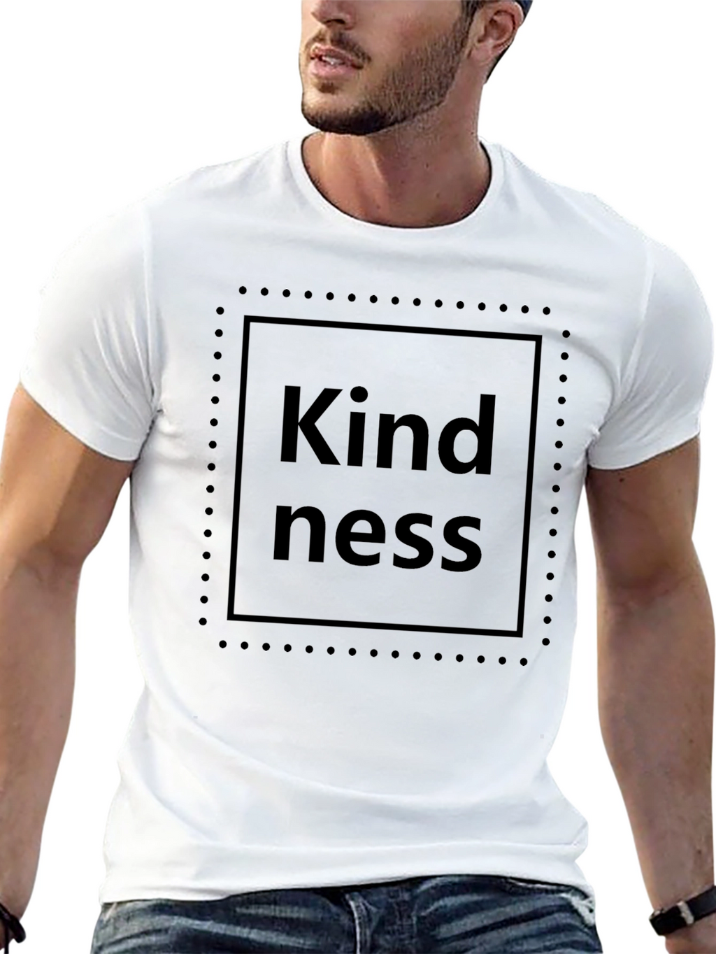 Kindness Graphic T-Shirt - Classic Crew Neck Tee