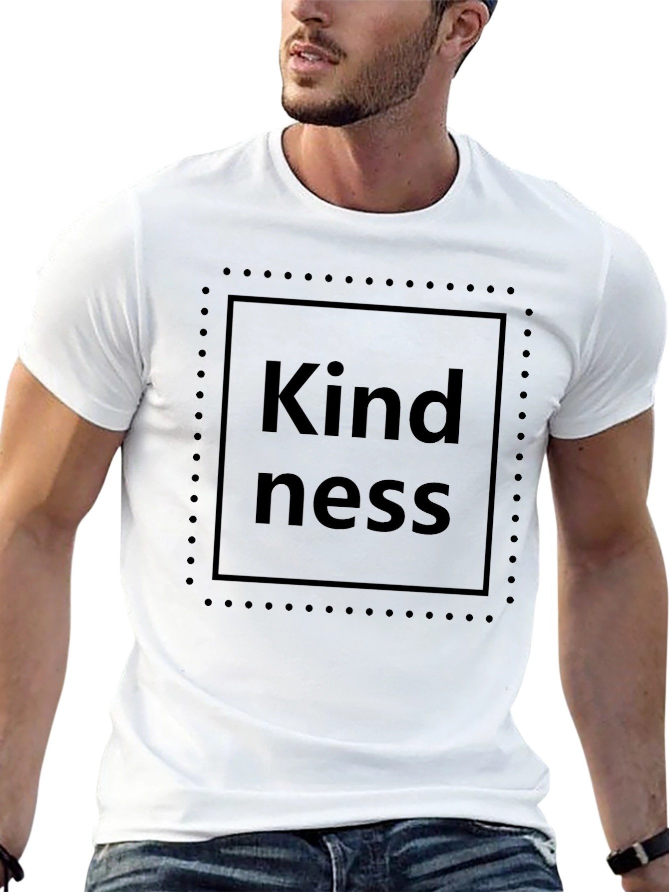 Kindness Graphic T-Shirt - Classic Crew Neck Tee