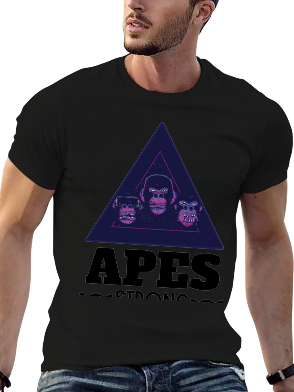 Apes Strong Graphic T-Shirt
