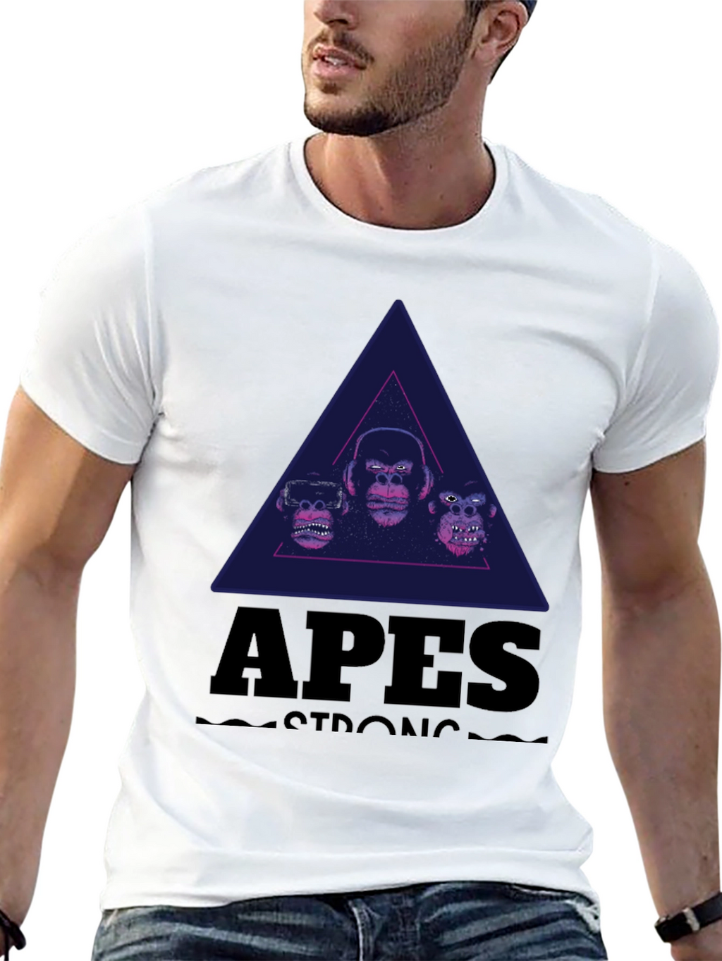 Apes Strong Graphic T-Shirt