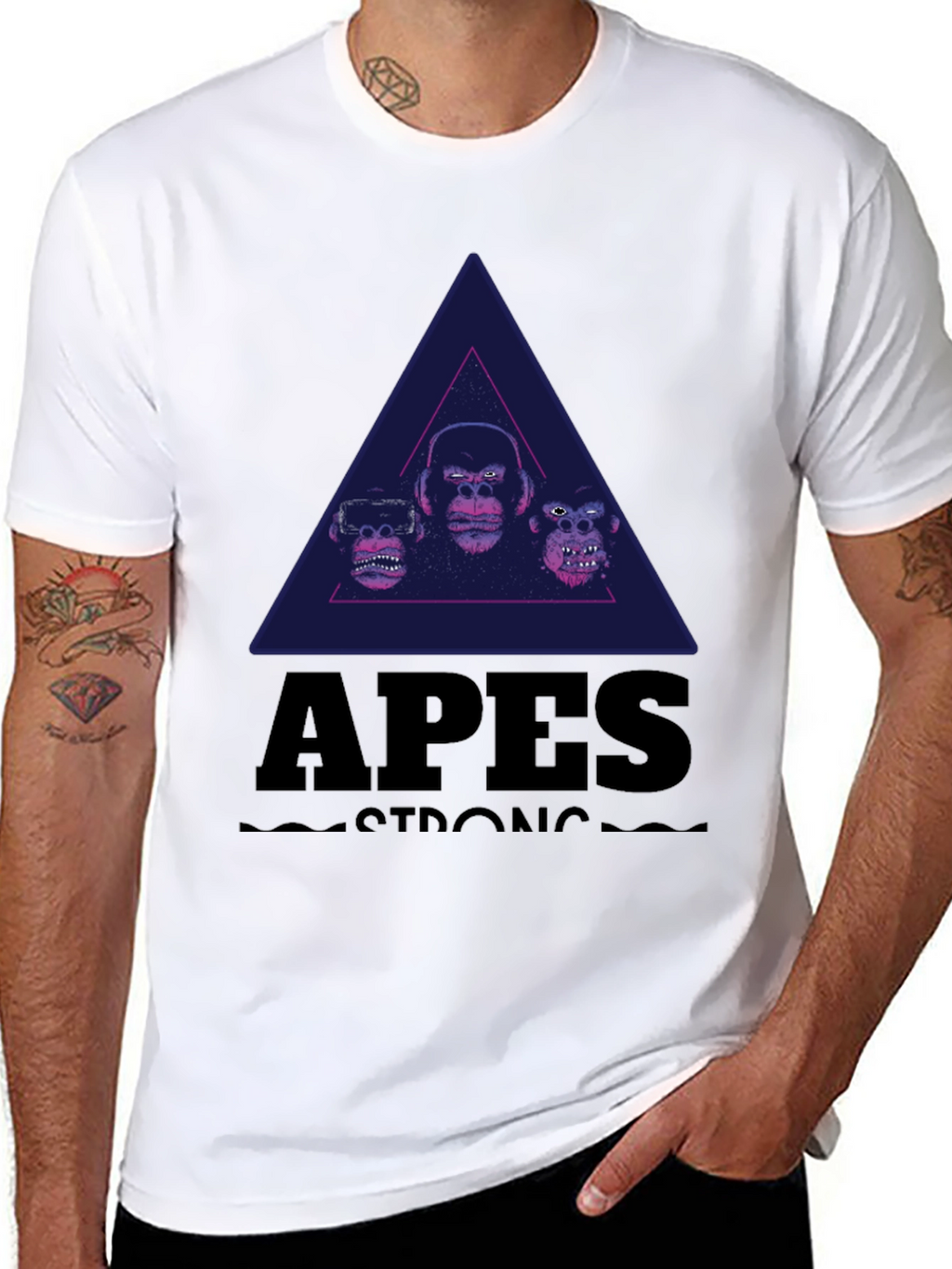 Apes Strong Graphic T-Shirt