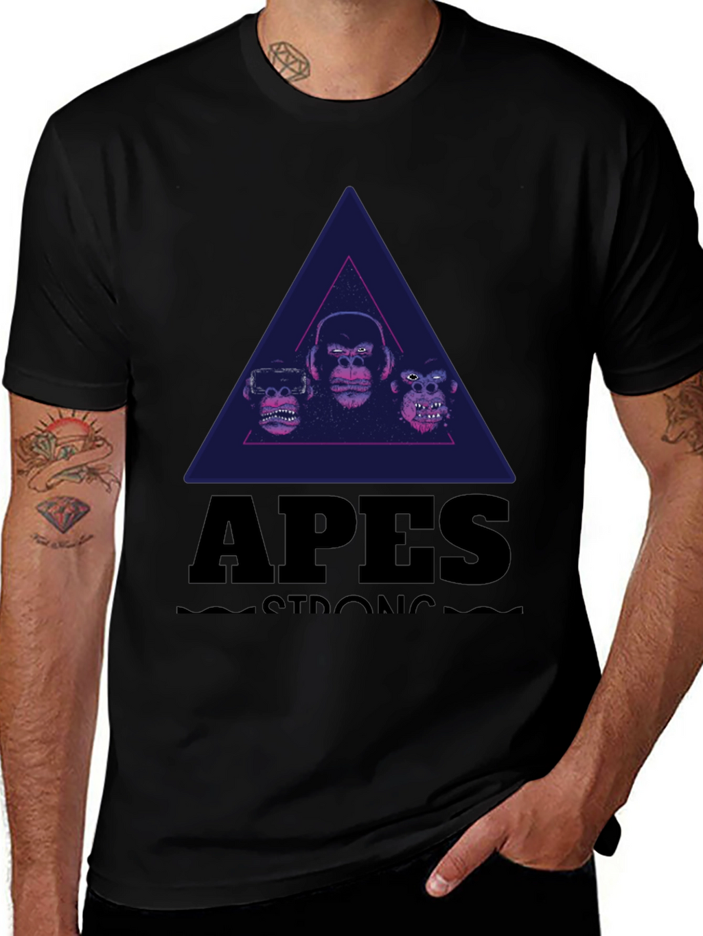 Apes Strong Graphic T-Shirt