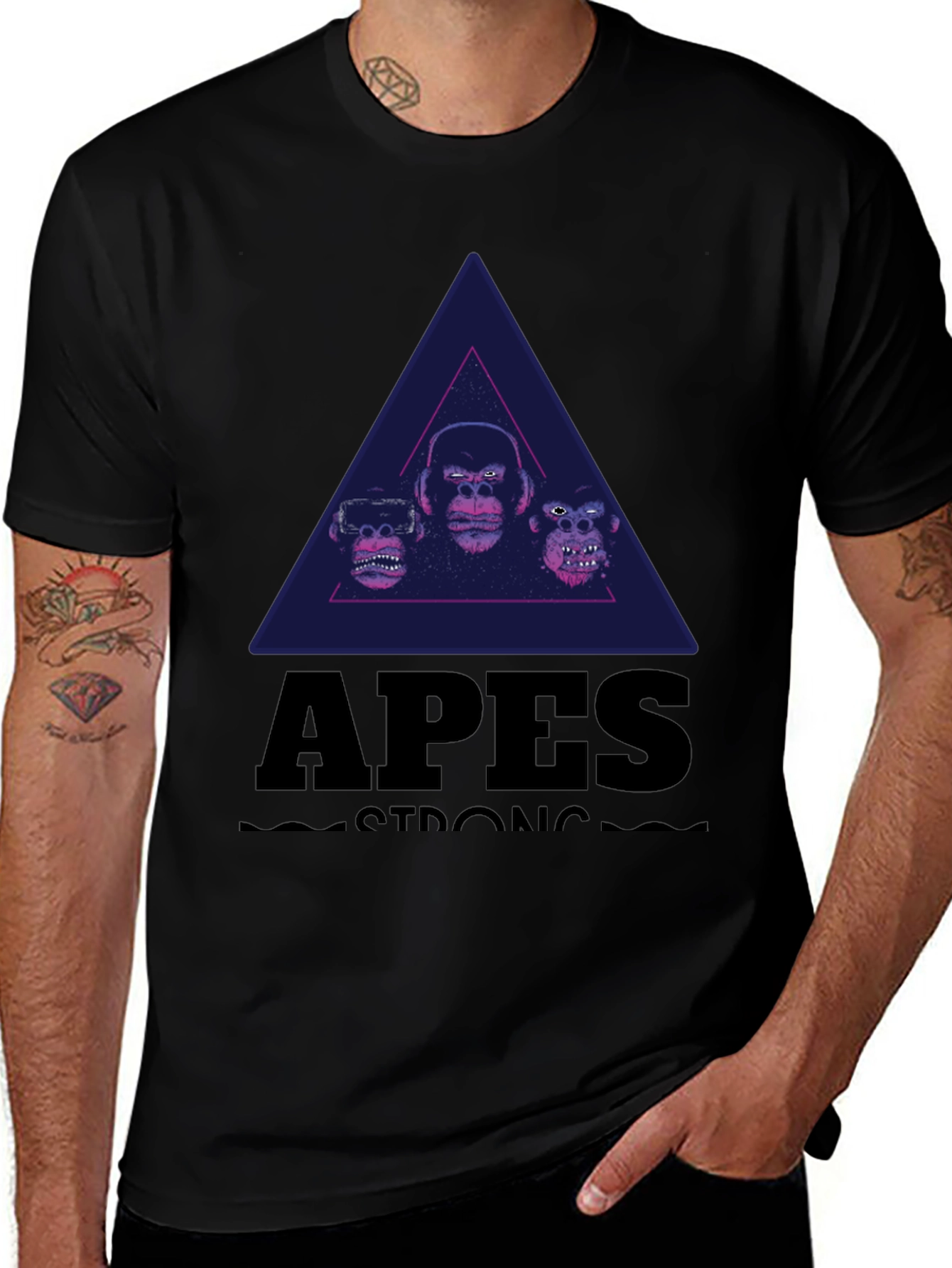 Apes Strong Graphic T-Shirt