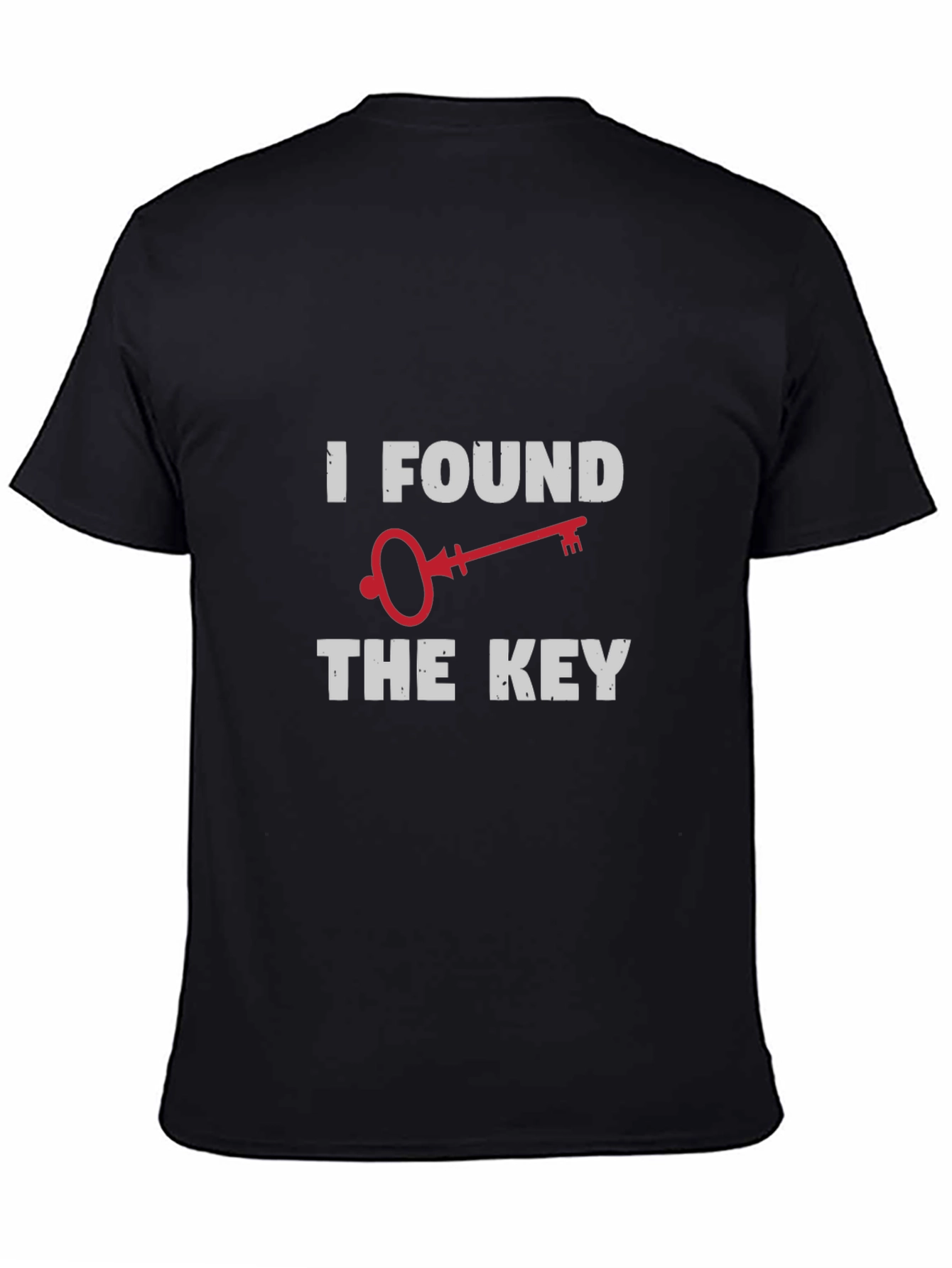 I Found The Key Graphic Tee - Unique Cotton Blend Shirt